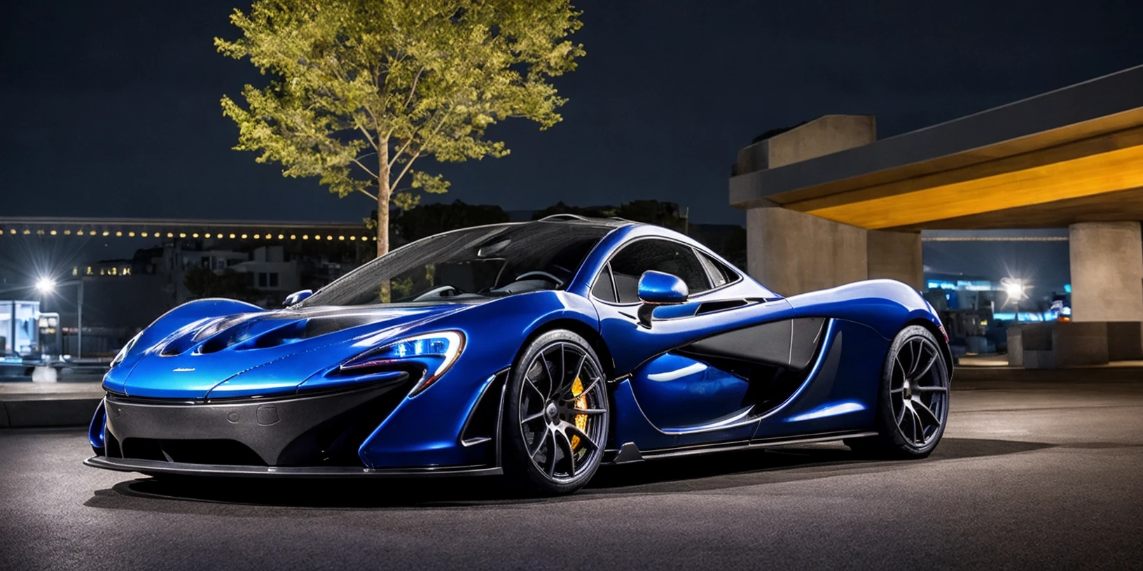 McLaren-P1,McLaren,masterpiece, highly detailed photorealistic 8k raw photo,Rainy night, night,bright tones,real light and shadow,best cinematic quality, volumetric lighting and shadows, 1girl driving car, sprktt,cutting-edge design, showcasing sleek lines, advanced features, innovation, futuristic cityscape, high-tech laboratory, futuristic cityscape background, Full shot, shiny and reflective bodywork ,8k, <lora:McLaren-P1:0.9>