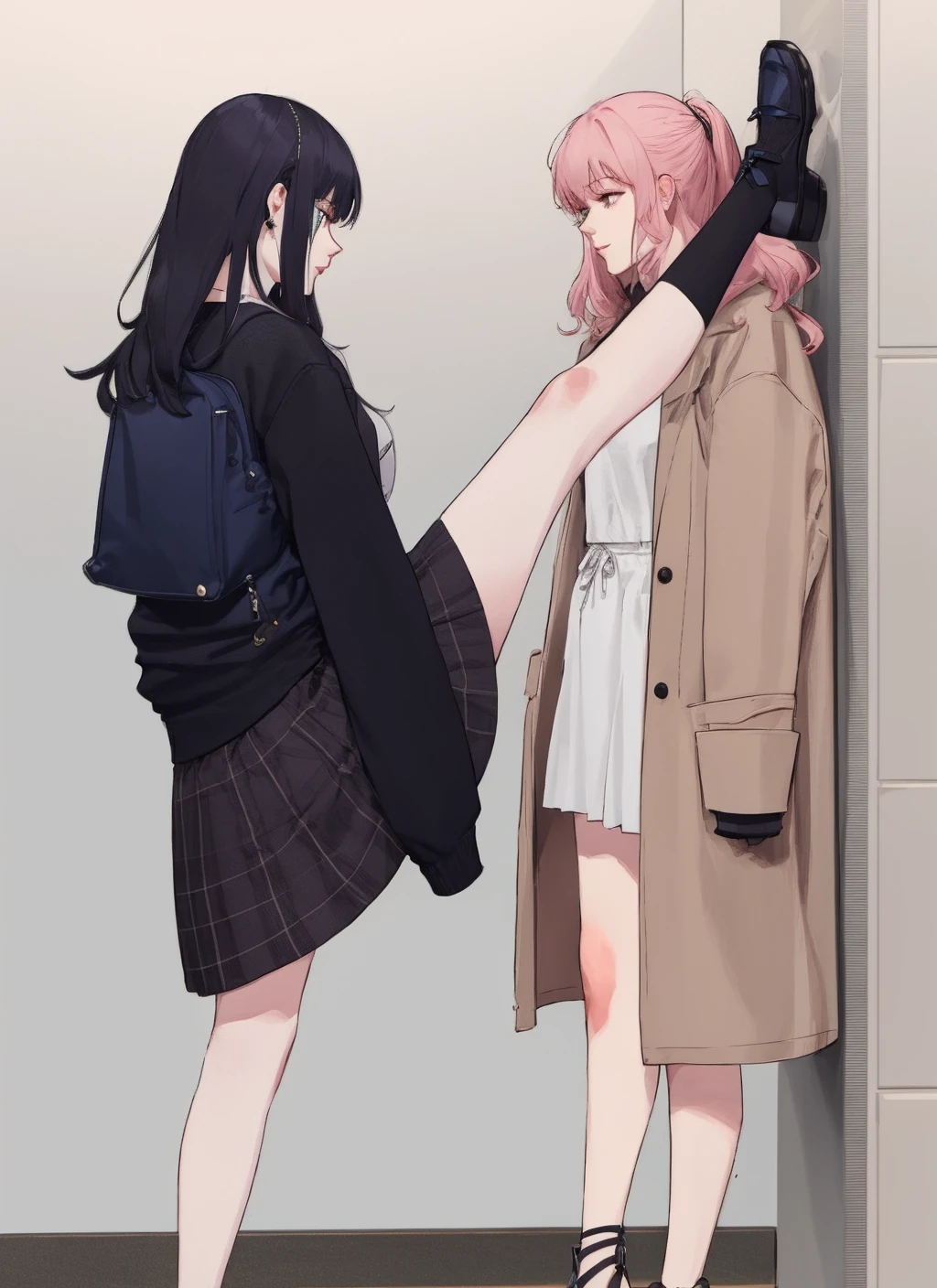 Foot Kabedon | LoRA v1.0