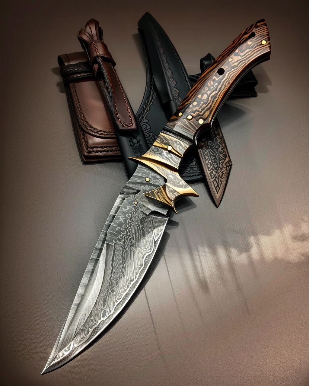 best quality,masterpiece,highly detailed,ultra-detailed,
<lora:neg4all_bdsqlsz_V3.5:-1> <lora:Damascus-knife:1> damascus-knife