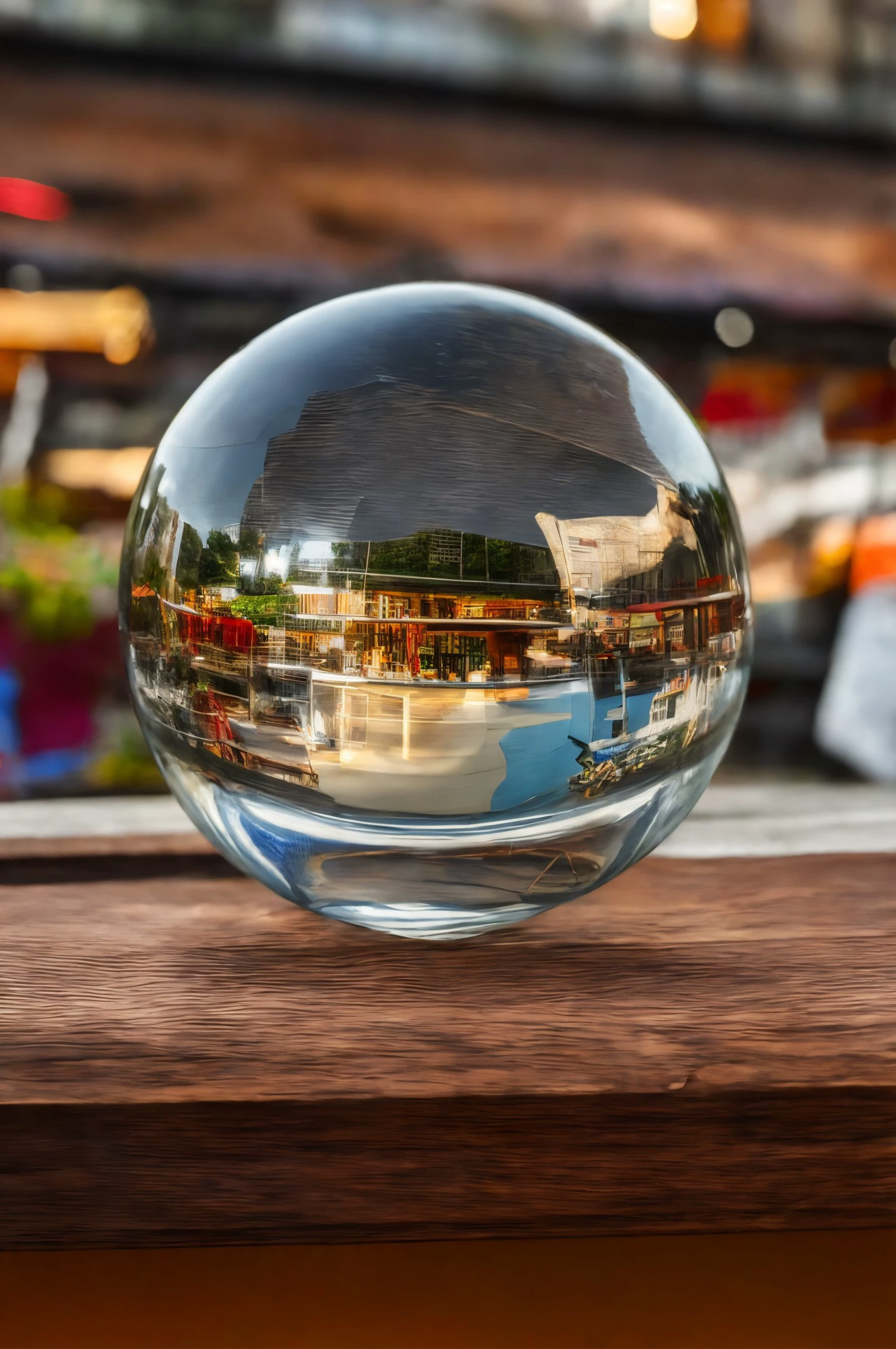 Glass Sphere,  <lora:dynamic_shot_30_crystal_perspective:0.80>
Street market and exotic spices,
highres, high quality, high resolution, hd, 4k, masterpiece, realistic,
