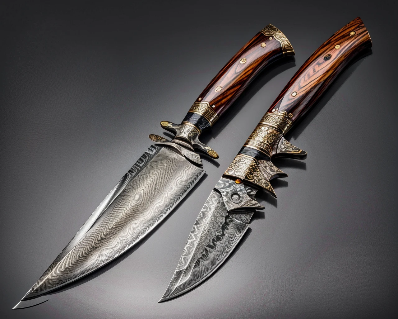 best quality,masterpiece,highly detailed,ultra-detailed, 
Damascus knife, 
<lora:neg4all_bdsqlsz_V3.5:-1> 
 <lora:Damascus-knife:1>
