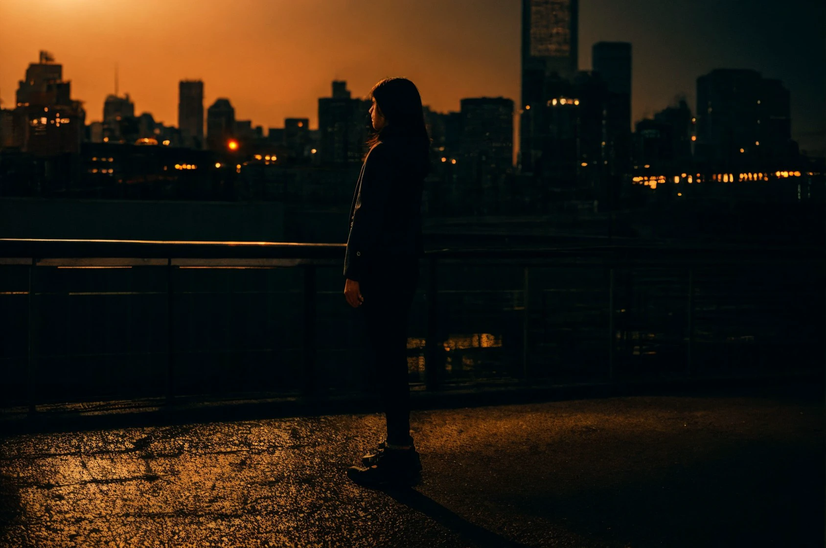 (woman standing, beautiful, closeup,:0)
city, no people, abandoned,
scenery, cinematic lighting, cinematic street, filmic, <lora:dynamic_shot_12_cinematic_street:0.35>
highres, high quality, high resolution, hd, 4k, masterpiece,