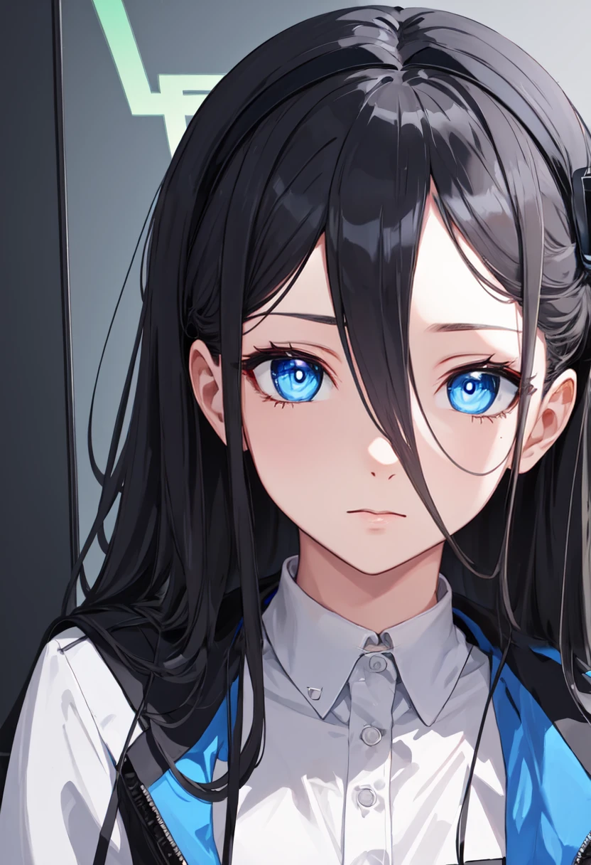 best quality, amazing quality, very aesthetic, absurdres, 1girl, aris (blue archive), blue archive, blue eyes, angry, tongue out, (artist official art:1.5), (realistic face), (narrowed eyes), (cowboy shot), ), torn dress, (thigh), expressive eyes, perfect face, 4k, extremely detailed anime illustration, extremely detailed eyes, enhanced details, perfect anatomy, light rays, photo background, extremely delicate body, smooth skin, feminine expression, (black background:1.5), cristal clear eyes, beautiful face,