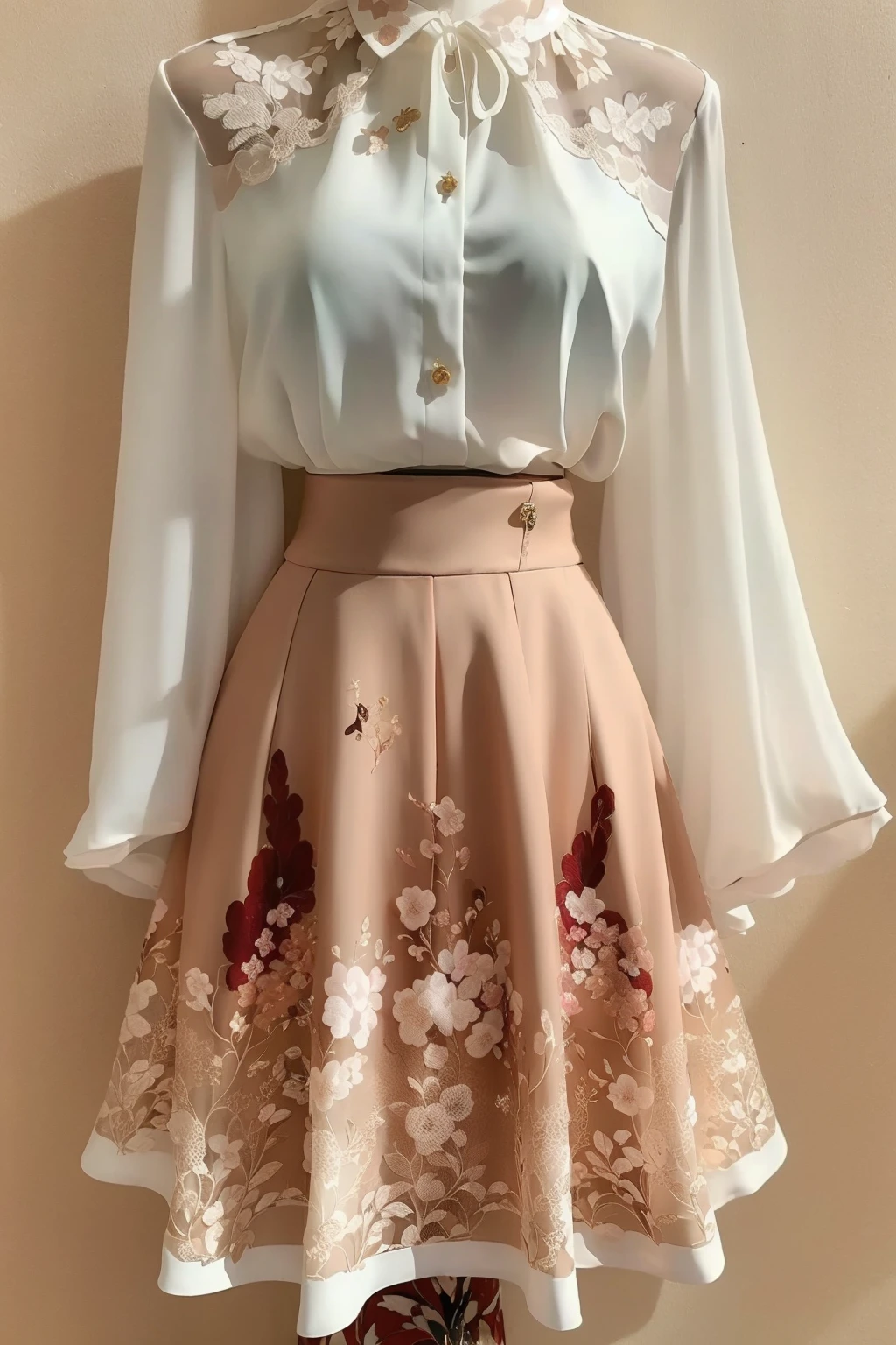 full_body,stand,xinzhongshi,transparent shirt,(patterned clothes:1.3),medium_skirt,((skirt:1.3)),complete body,<lora:xinzhongshi0.11:0.8>,<lora:1.5_perfect hands:0.8>,<lora:chinese-girl:0.7>,<lora:è
¿-000001:0.4>,the perfect hand,, best quality, masterpiece, (photorealistic:1),ultra high res,highres,, illustration. media, delicate,8k wallpaper,soft light,official art, (realistic:1.2),1girl,