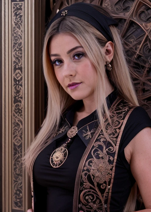 (((anime))), a dark witch, mystic power, ((detailed background)), antique, brass and copper tones, intricate, detailed, <lora:MS_Alice_Wild_V2_32:0.8>