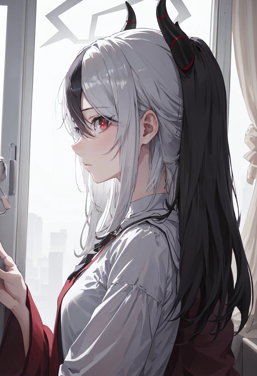 (safe:1.10), best quality, masterpiece, highres, solo, (kayoko_bluearchive:1.10), profile, from side, upper body, 16 <lora:kayoko_bluearchive:0.80>