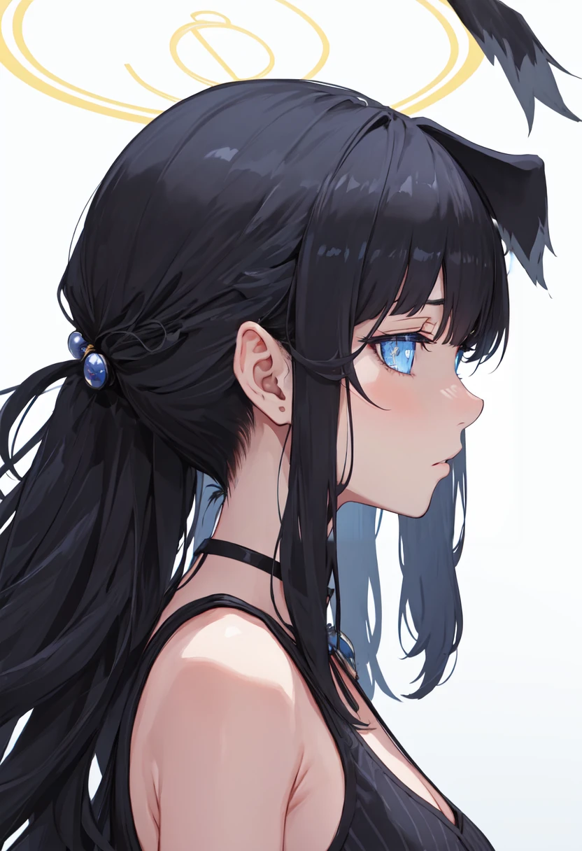 (safe:1.10), best quality, masterpiece, highres, solo, (hibiki_bluearchive:1.10), profile, from side, upper body, 13 <lora:hibiki_bluearchive:0.80>