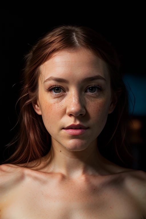 Merger_ellilly_song,
(headshot:1.2) portrait on a (plain dark background:1.2), (headshot:1.2), (face focus:1.1), intricate (beautiful eyes:1.2), (wide open eyes:1.1), Big eyes, clean photo, lighting from behind, (Red lighting from the left:1.3), (Blue lighting from the right:1.3),
bokeh, f1.4, 40mm, photorealistic, raw, 8k, textured skin, skin pores, intricate details <lora:epi_noiseoffset2:1>, epiCRealism