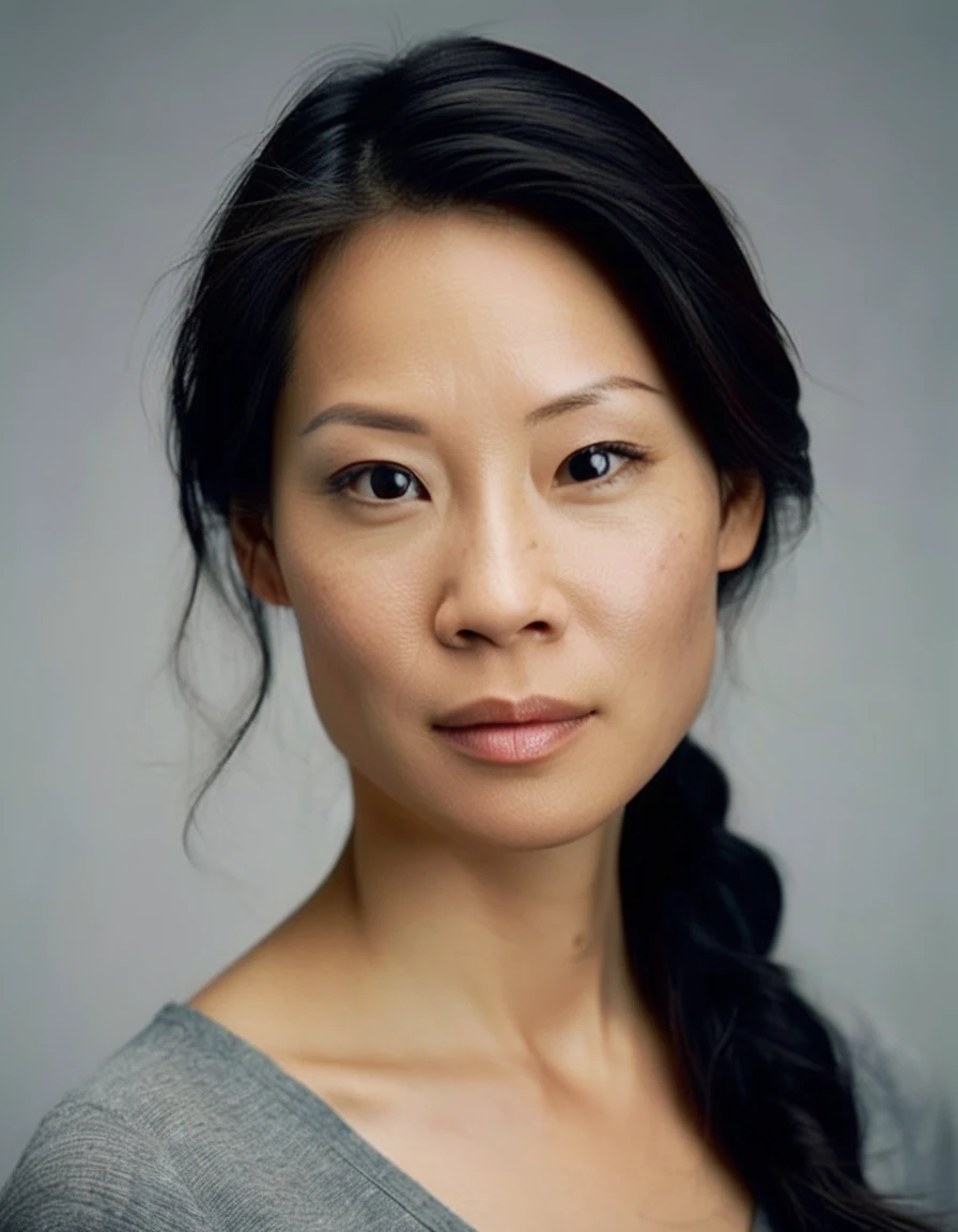 <lora:Lucy Liu v2:1.0> professional portrait photo of lcylxsl woman, looking at the camera, best quality