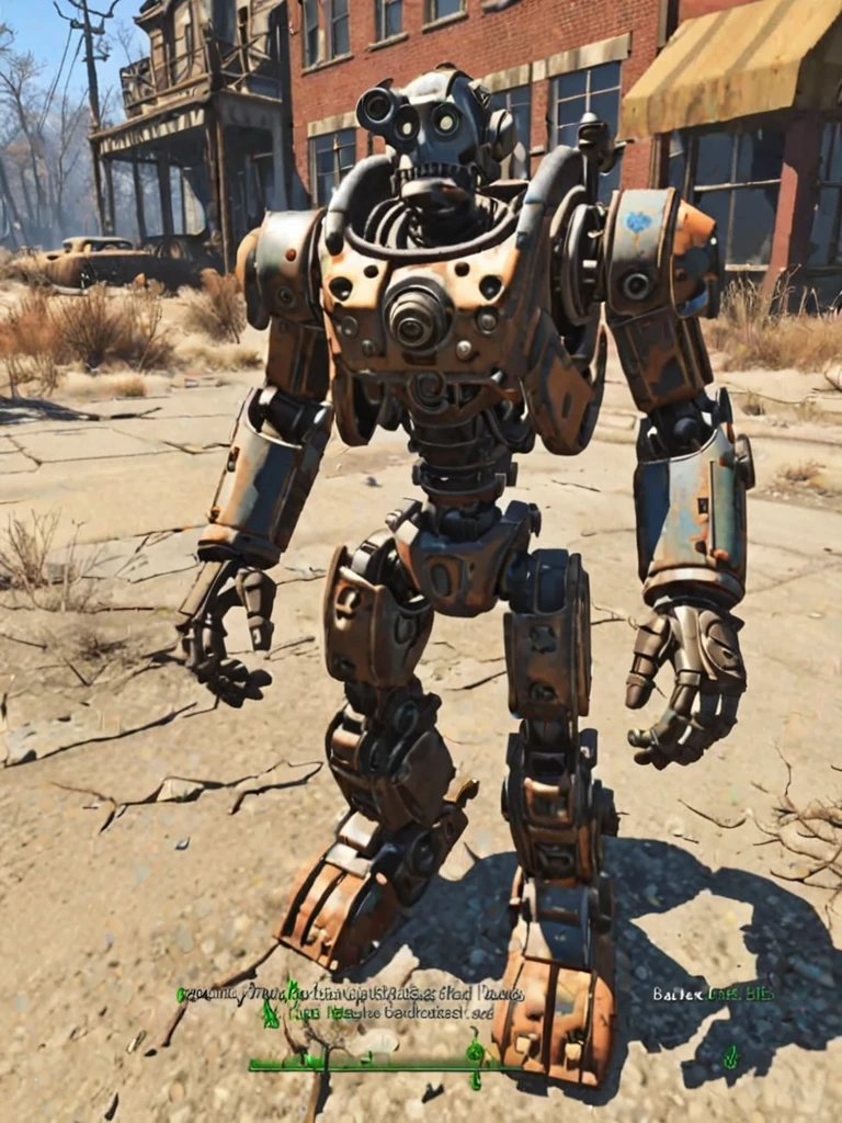 videogame screenshot, robots, style fallout4 <lora:Fallout_4_XL_Style>