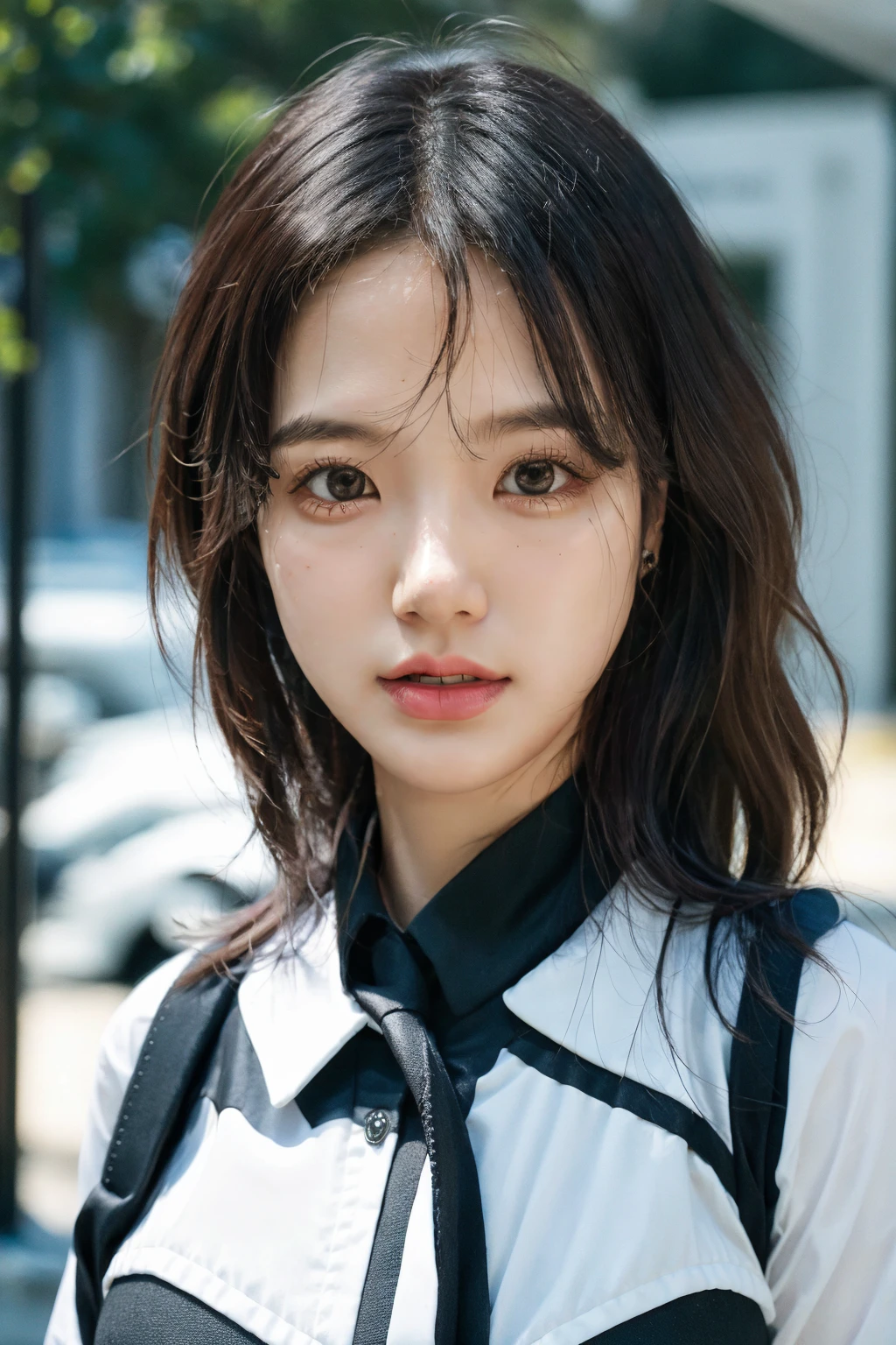 (best quality:1.4), (intricate details:1.3), <lora:Sooflower:0.8>, portrait, photorealistic,