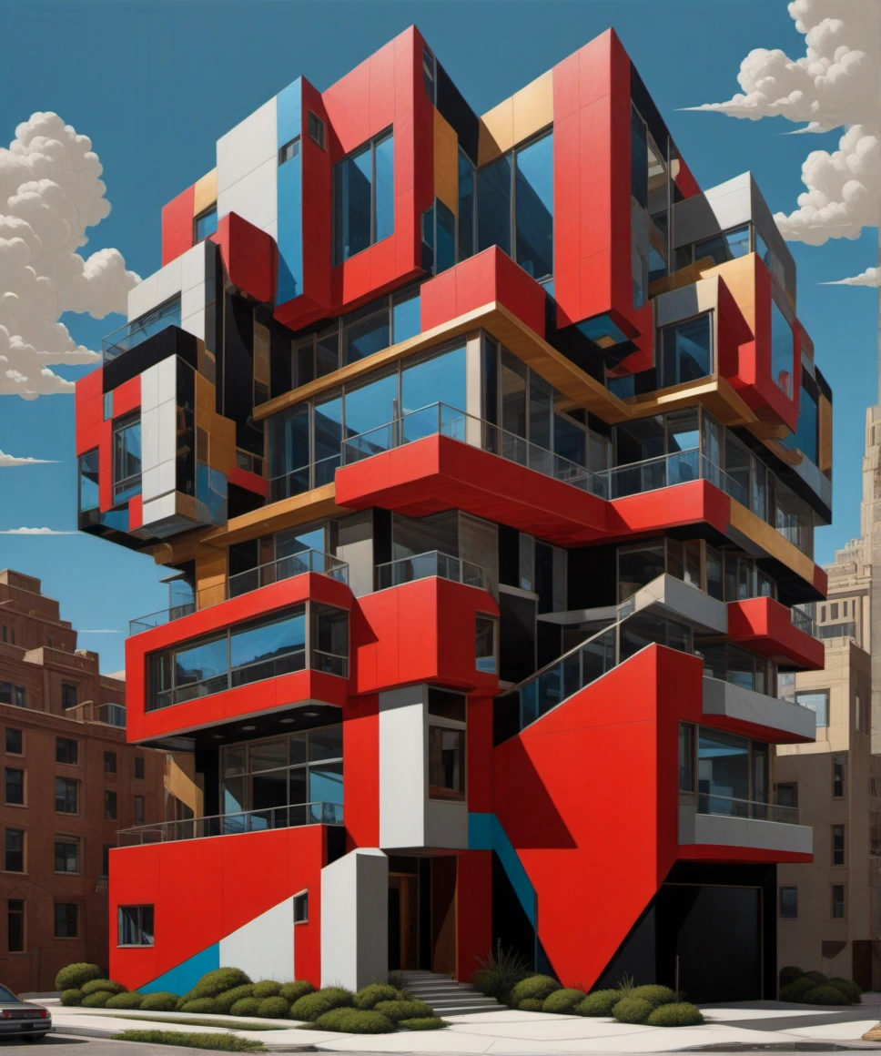 <lora:erikjonesXL:0.7>,erkjns,building,masterpiece,realistic,abstract, 8k uhd,absurd res,ultra detailed,masterpiece,awardwinning,sharp focus,intricate detail,50mm lens