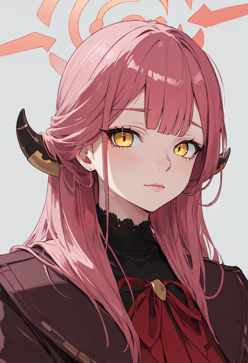 Flowing pink hair,adolable,Soft cute,Goose egg face,2D animated style,closeup cleavage