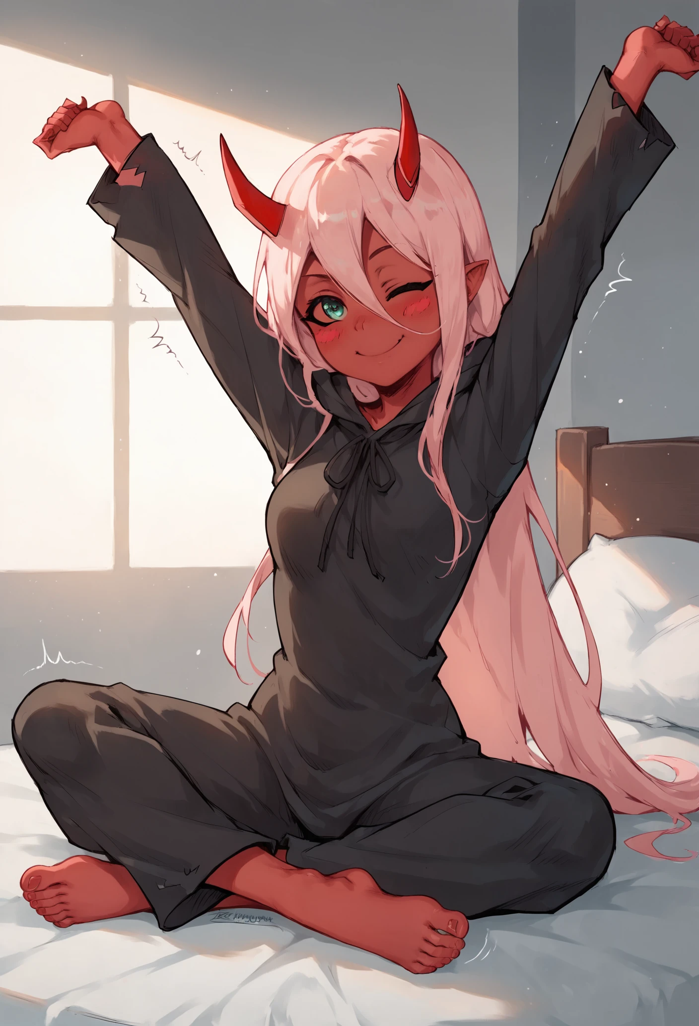 Zero Two (Oni) | Character LoRA (DITF) | Pony & 1.5