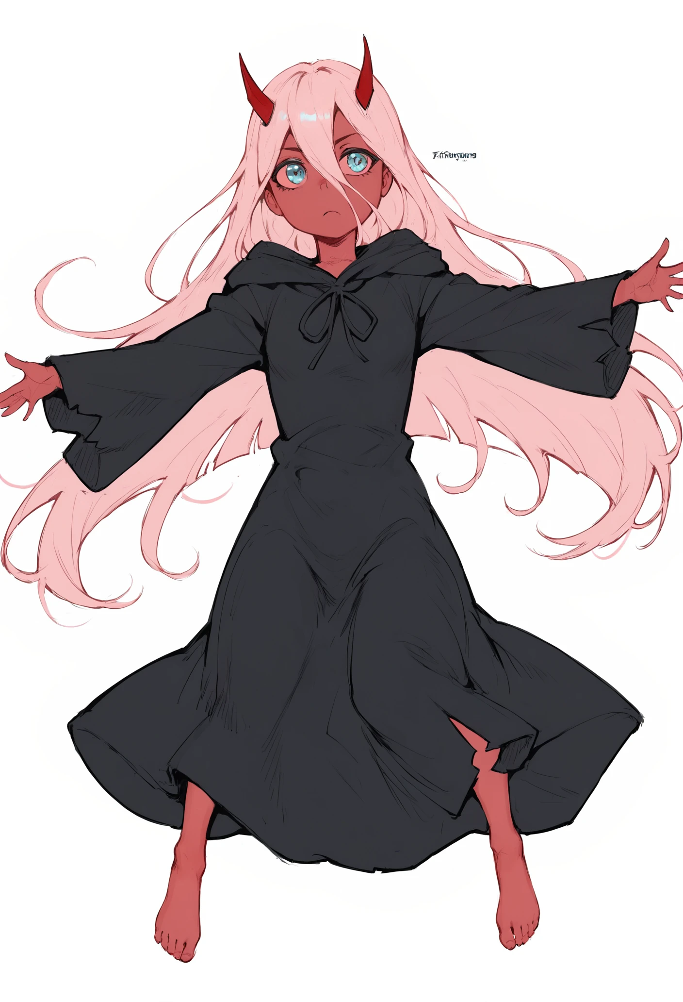 Zero Two (Oni) | Character LoRA (DITF) | Pony & 1.5