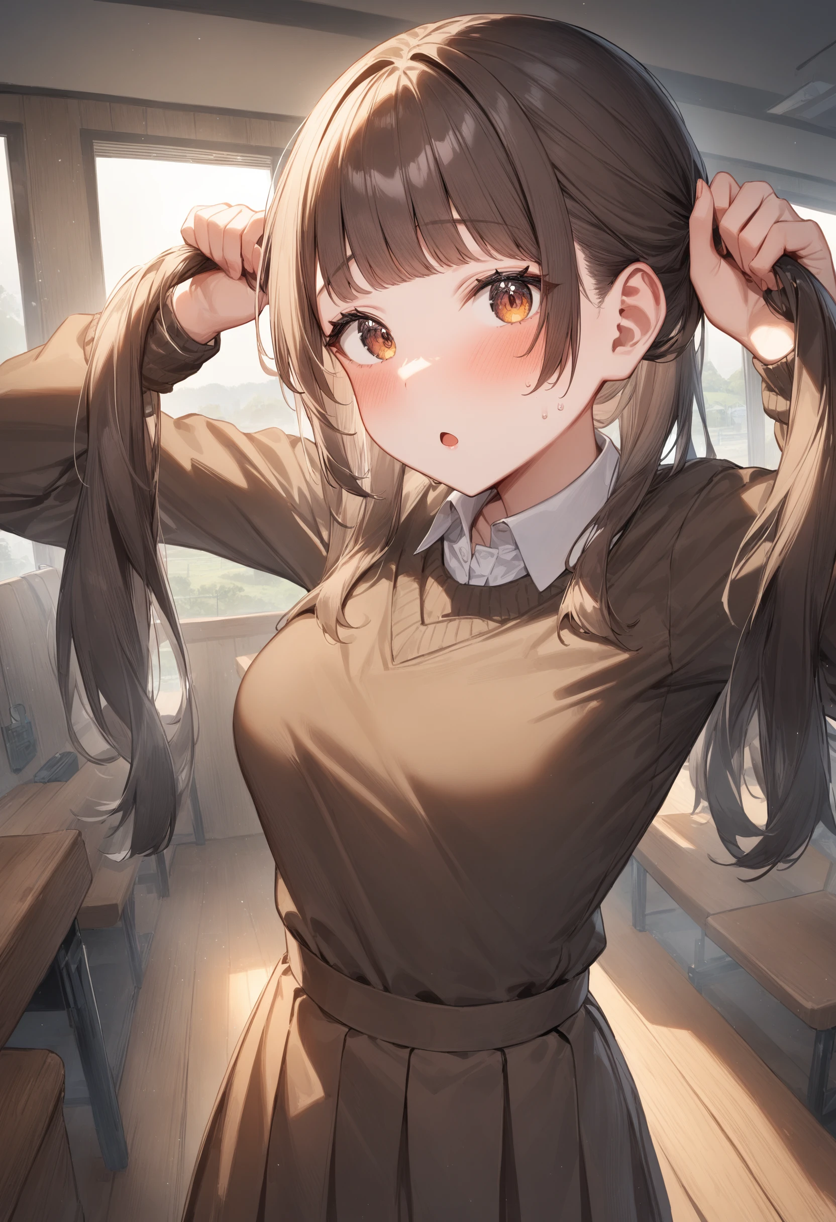 1girl, <lora:sdxl2-flat2-512b:-1>,medium breasts,school uniform,
bunching hair,<lora:bunchinghair_XL_v1:0.8>
from behind, fisheye lens, looking ahead, expressionless, rural stations, open mouth,
masterpiece, best quality, very aesthetic, absurdres