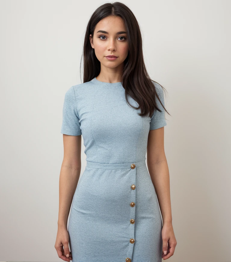 woman
dress
looks at the viewer