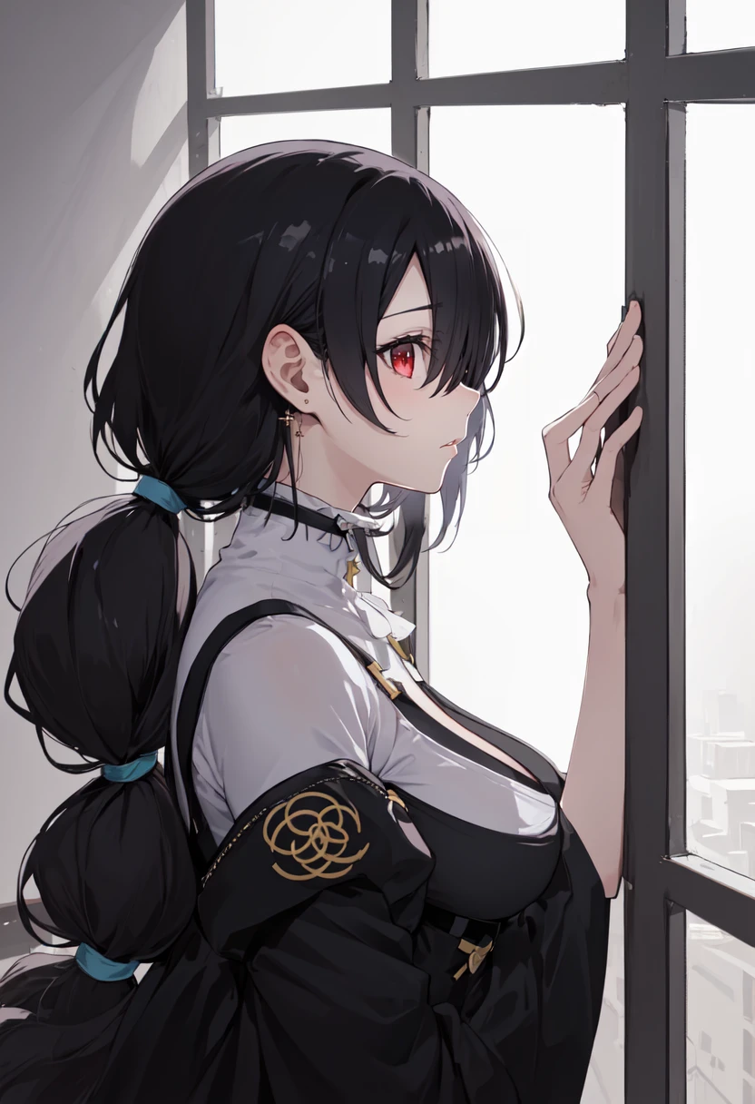 (safe:1.10), best quality, masterpiece, highres, solo, (hinata_bluearchive:1.10), profile, from side, upper body, 14 <lora:hinata_bluearchive:0.80>