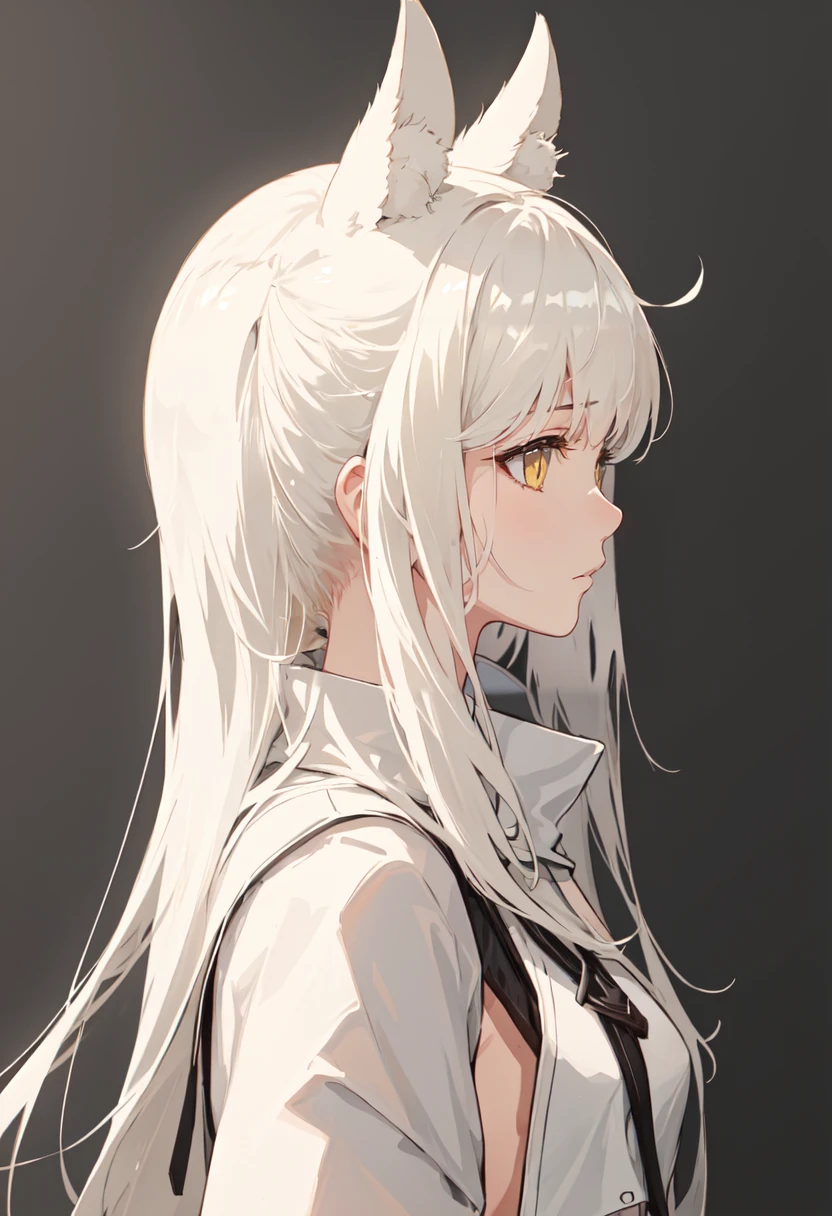 (safe:1.10), best quality, masterpiece, highres, solo, (platinum_arknights:1.10), profile, from side, upper body, 19 <lora:platinum_arknights:0.80>