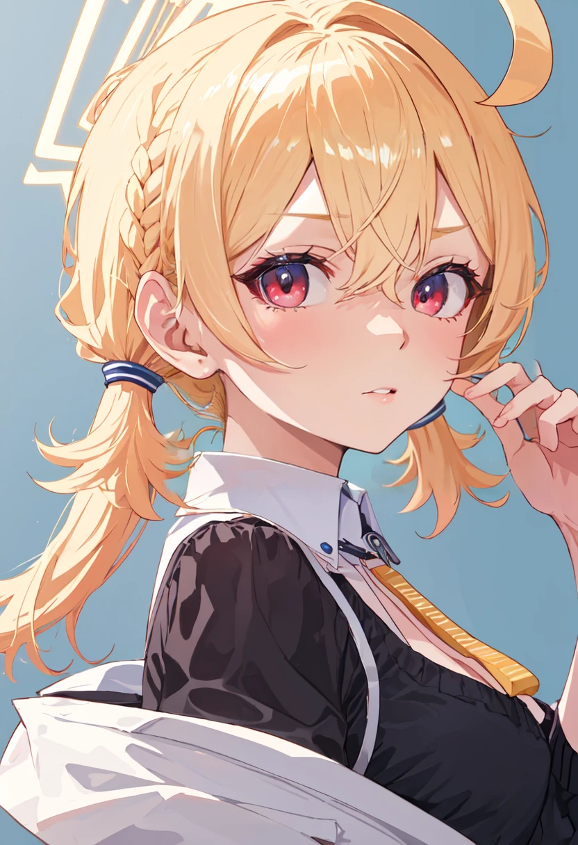 (safe:1.10), best quality, masterpiece, highres, solo, (kotori_bluearchive:1.10), portrait, looking at viewer, 7 <lora:kotori_bluearchive:0.80>