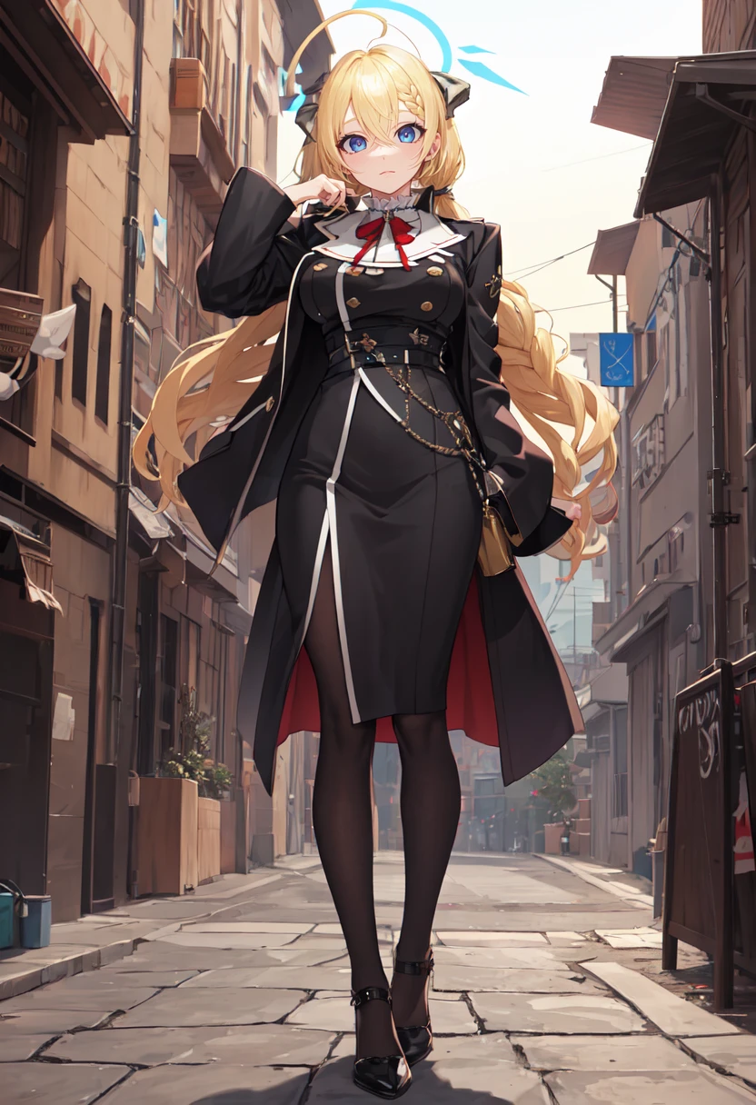 (safe:1.10), best quality, masterpiece, highres, solo, (akari_bluearchive:1.10), full body, 10 <lora:akari_bluearchive:0.80>