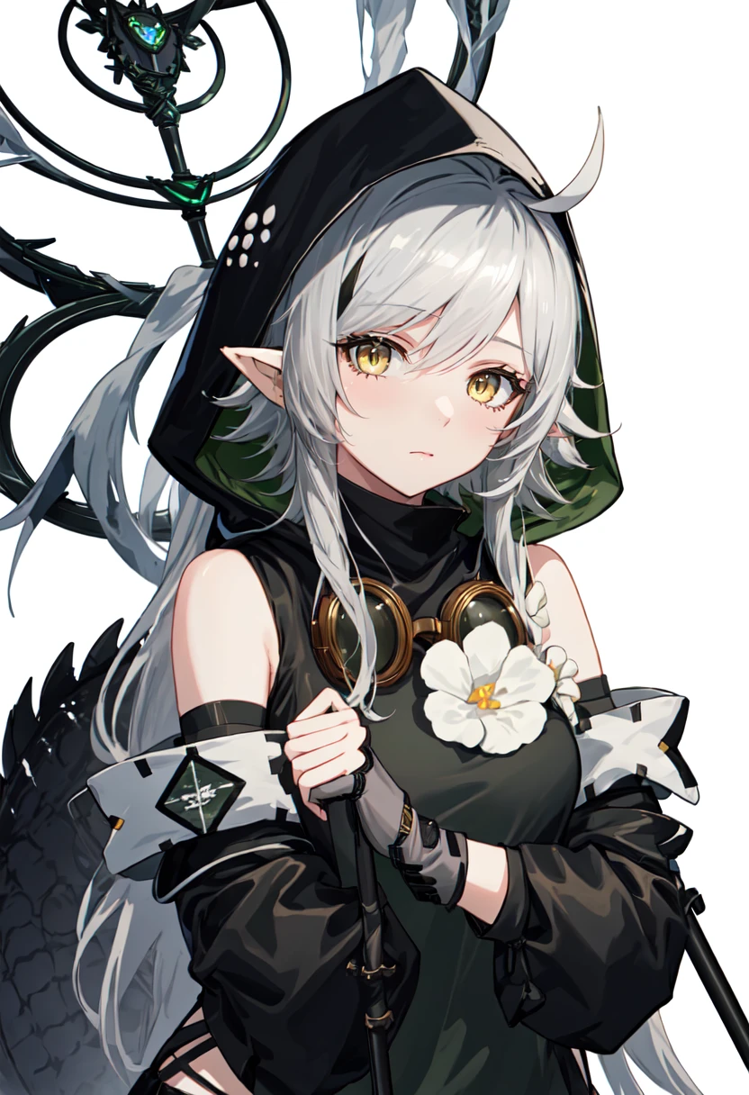 (masterpiece), best quality, expressive eyes, perfect face,razor_(genshin impact),werewolf girl, ((fluffy skin)),((silver hair)), paws on foots, fluffy fur on body, ((fangs)), ((claws)), huge metal bracelets, huge metal collar, high over-the-knee boots, light green eyes, extremely_detailed_(lacy, fur, silk, satin)_(clothing, skirt), detailed face, detailed beautiful shiny eyes, slit pupils, deep forest,(((1girl))), portrait, (full body), huge breasts, medium length hair