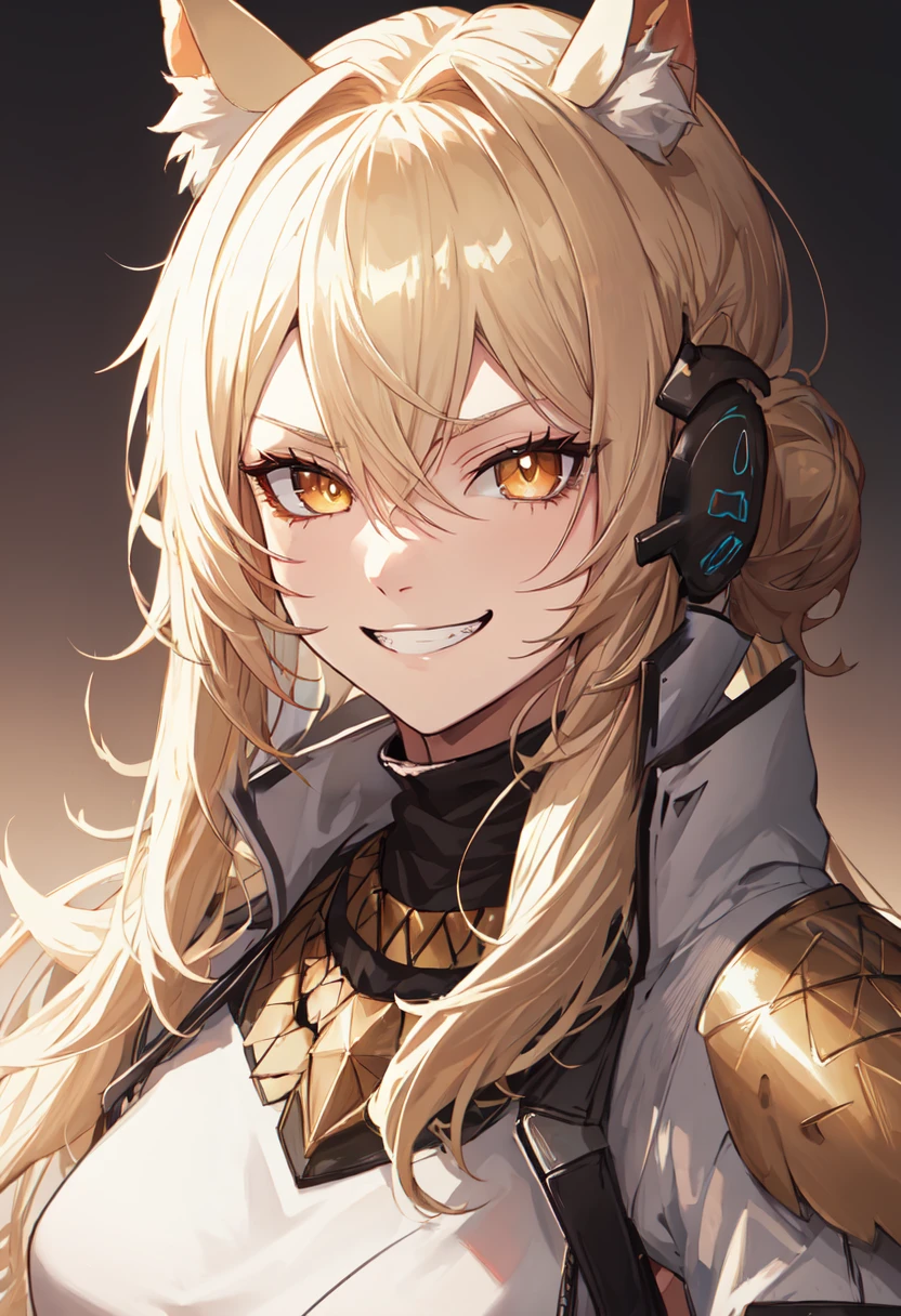 best quality, masterpiece, highres, solo, (nearl_arknights:1.10), evil grin, evil smile, grin, portrait, looking at viewer, 44 <lora:nearl_arknights:0.80>