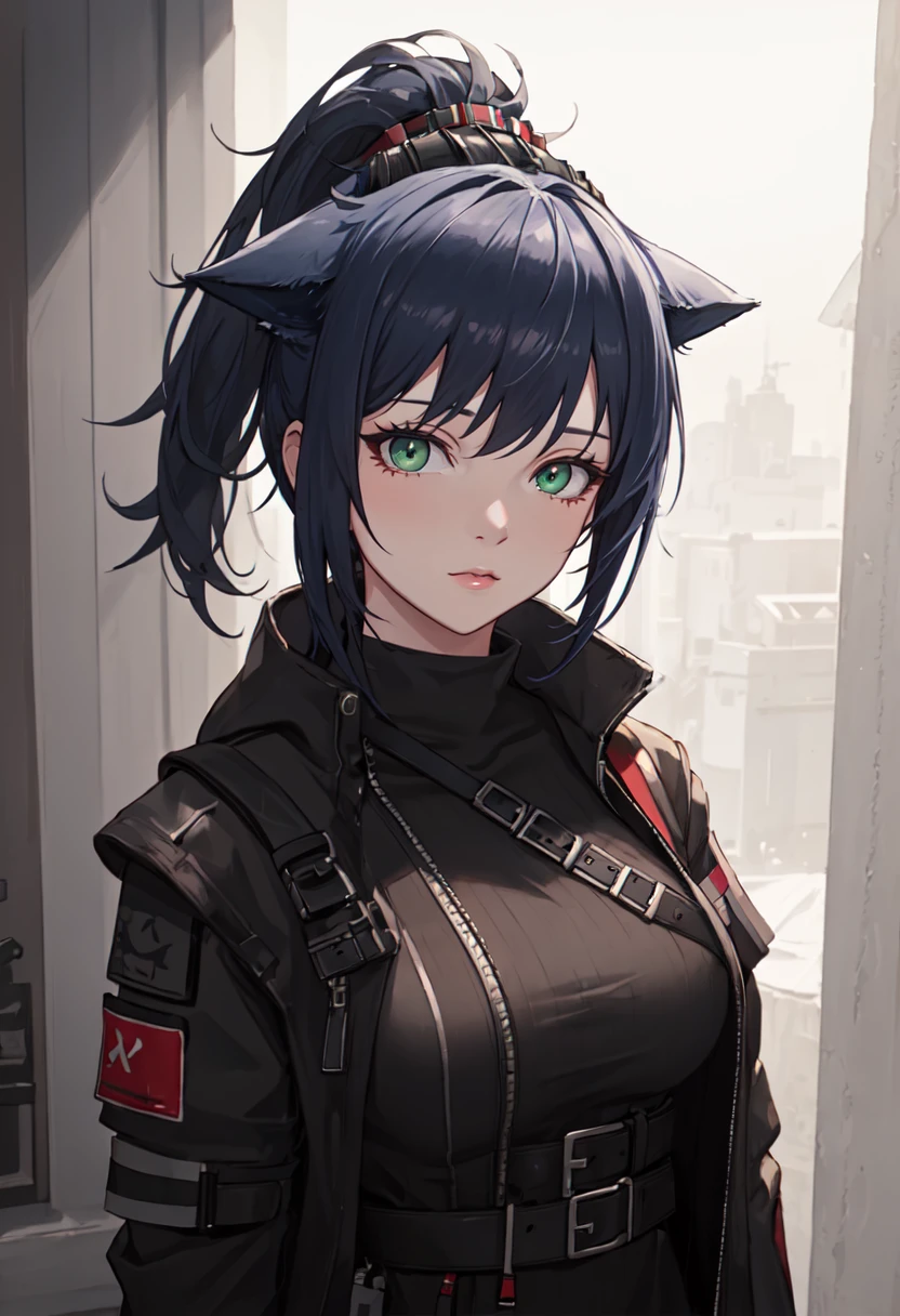 (safe:1.10), best quality, masterpiece, highres, solo, (jessica_arknights:1.10), portrait, looking at viewer, 10 <lora:jessica_arknights:0.80>
