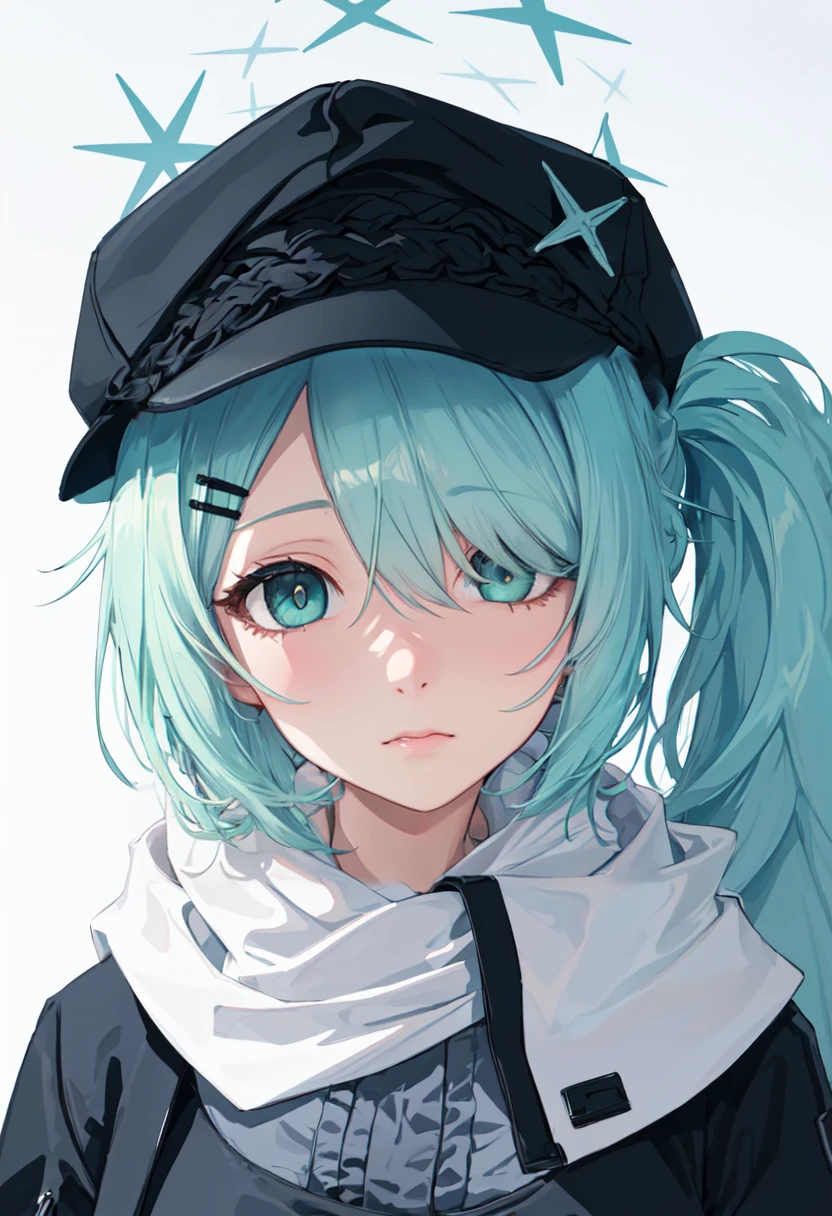 (safe:1.10), best quality, masterpiece, highres, solo, (hiyori_bluearchive:1.10), portrait, looking at viewer, 7 <lora:hiyori_bluearchive:0.80>
