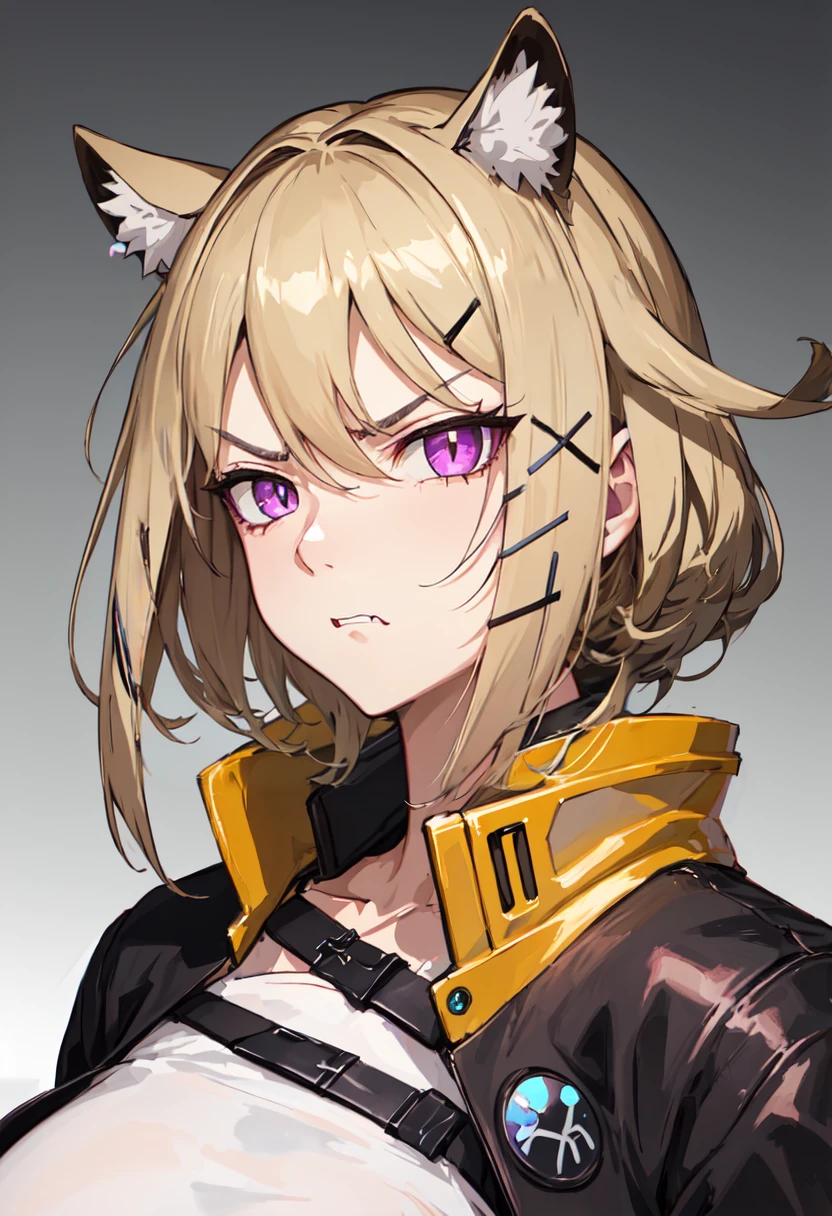 best quality, masterpiece, highres, solo, (utage_arknights:1.10), angry, annoyed, portrait, looking at viewer, 33 <lora:utage_arknights:0.80>