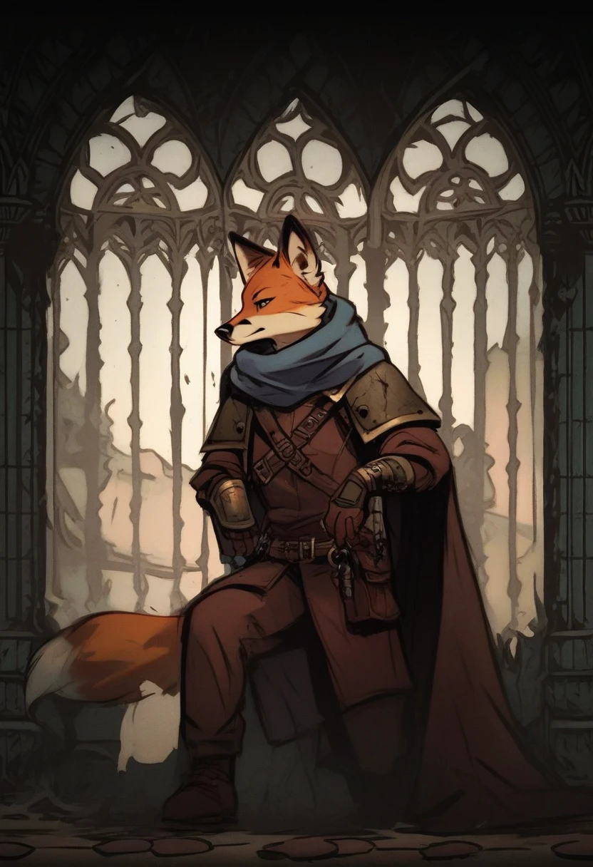 fox warrior <lora:Lewd_Dungeon_-_Pony-000004:1>, score_9, score_8_up, score_7_up, score_6_up, score_5_up, score_4_up, hd, (ultra hd quality details), 8K, rating_questionable