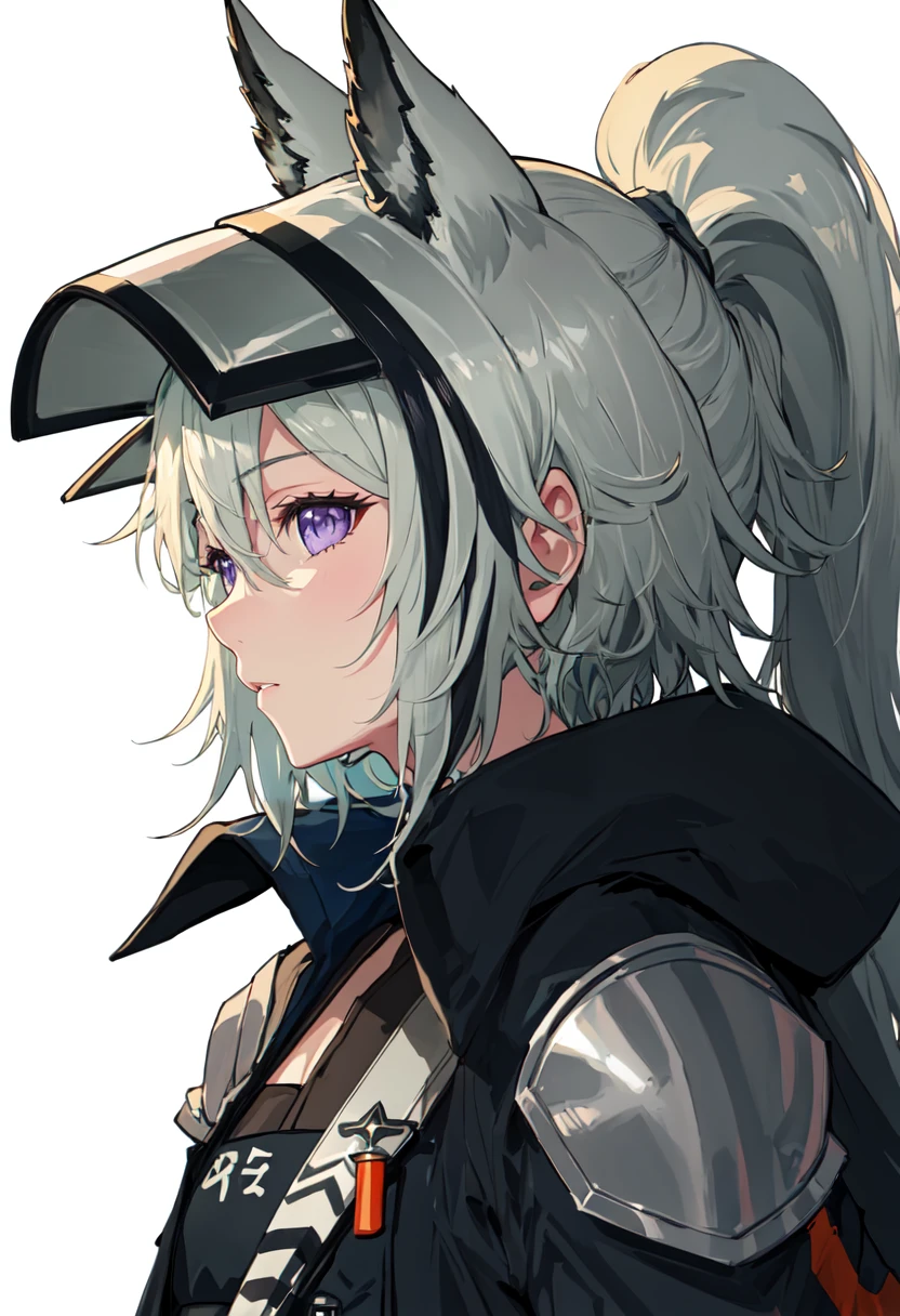 (safe:1.10), best quality, masterpiece, highres, solo, (grani_arknights:1.10), profile, from side, upper body, 14 <lora:grani_arknights:0.80>