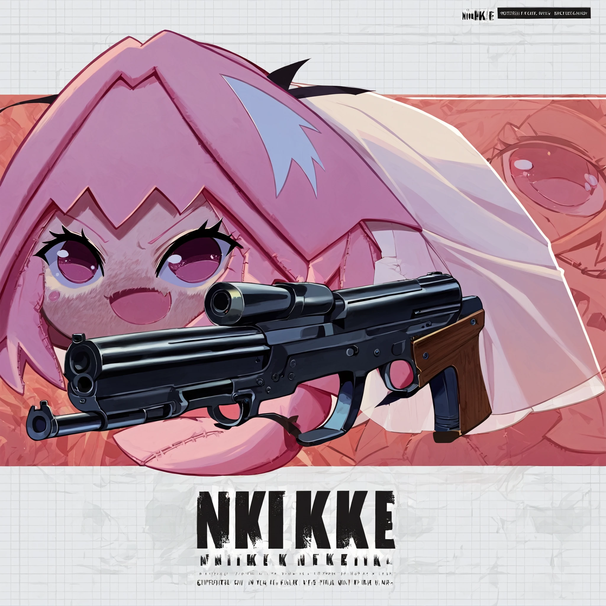 score_9, score_8_up, score_7_up, BREAK
cursed bean plushie, astolfo, IncrsNikkeProfile, zoom layer, gun <lora:Haunted Bean Plushie DoRA PDXL:1> <lora:nikke:0.75>