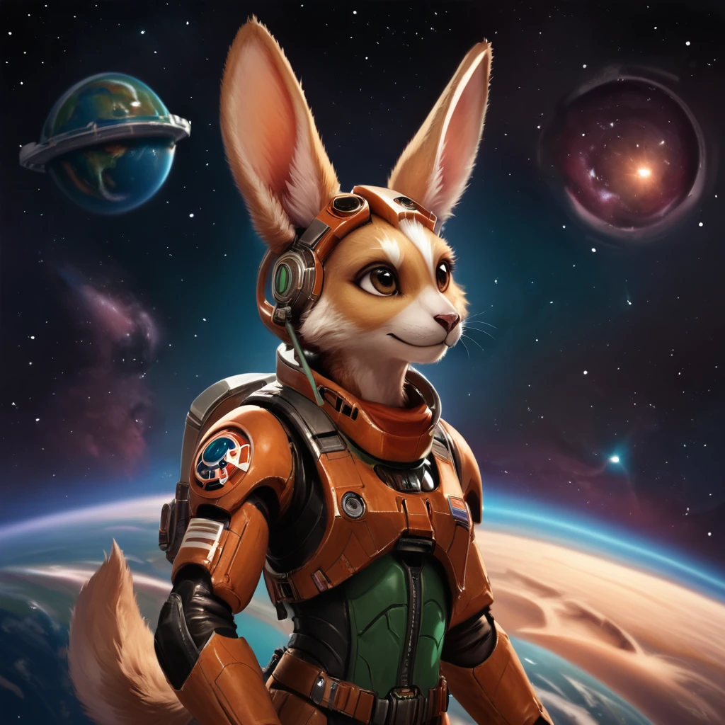 score_9, score_8_up, score_7_up,
stellaris,mammalian,solo,animal ears,brown eyes,tail,sky,rabbit ears,no humans,robot,star (sky),furry,starry sky,science fiction,rabbit,space,planet,spacecraft,spacesuit,astronaut
<lora:StellarisPony-000017:0.6>