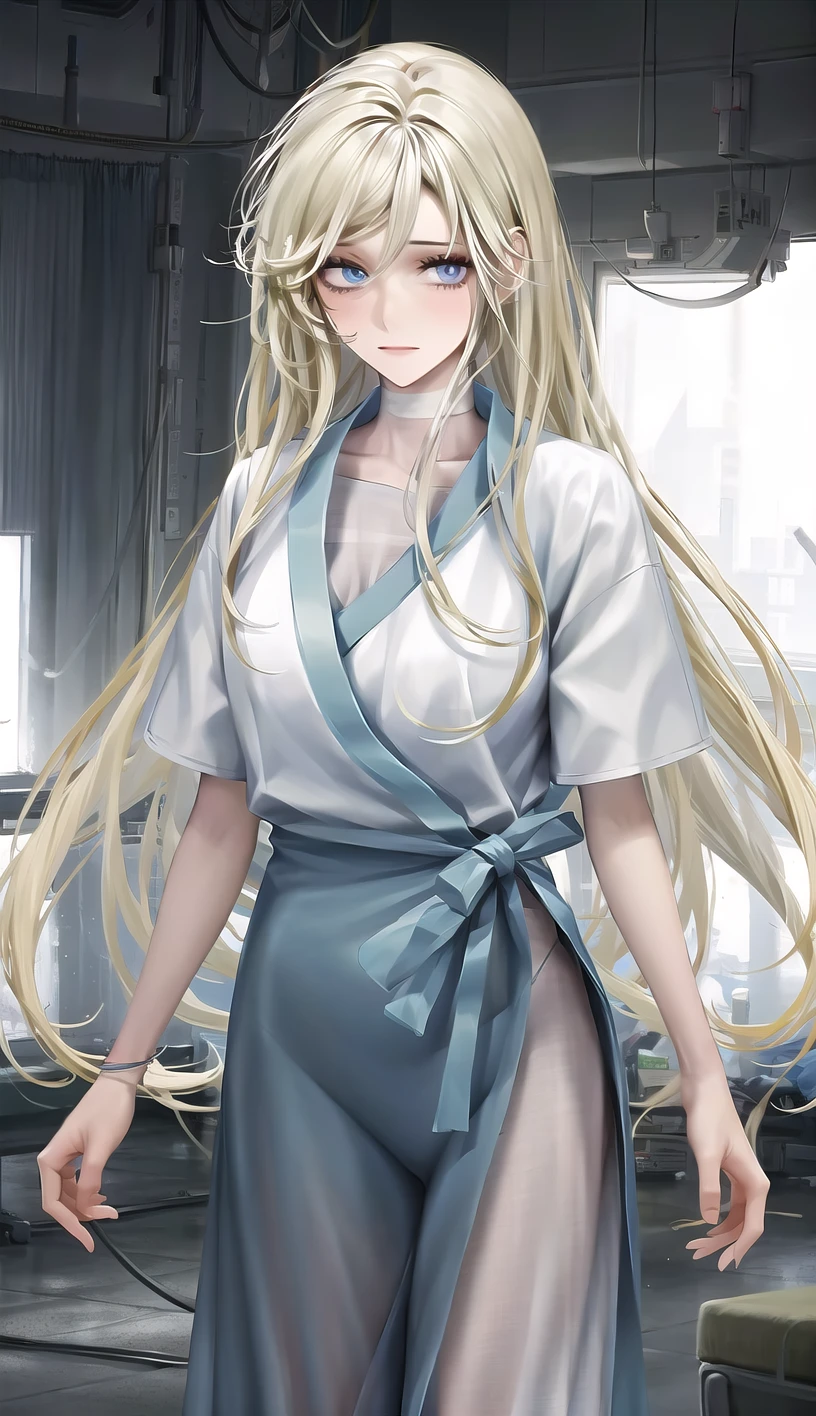 sawamura_spencer_eriri, masterpiece, best quality, realistic, 8k, official art, cinematic light, ultra high res, perfect female body, sharp focus, guofeng, hanfu, 1girl, solo, chinese clothes, realistic, breasts, wide_hips, fallopian_tubes, expressionless