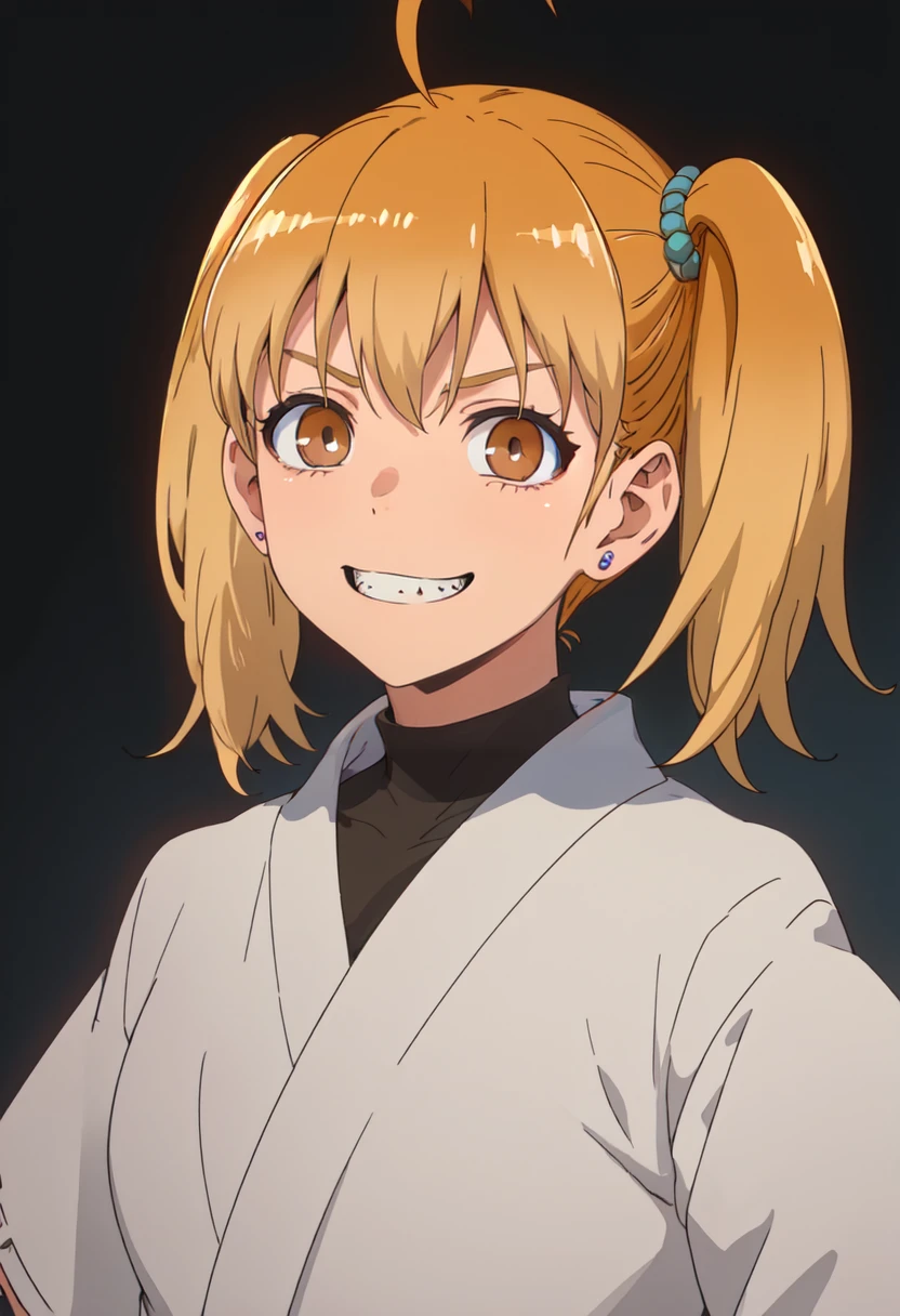 best quality, masterpiece, highres, solo, (yoshi_donttoywithmemissnagatoro:1.10), evil grin, evil smile, grin, portrait, looking at viewer, anime_style, 33 <lora:yoshi_donttoywithmemissnagatoro:0.80>