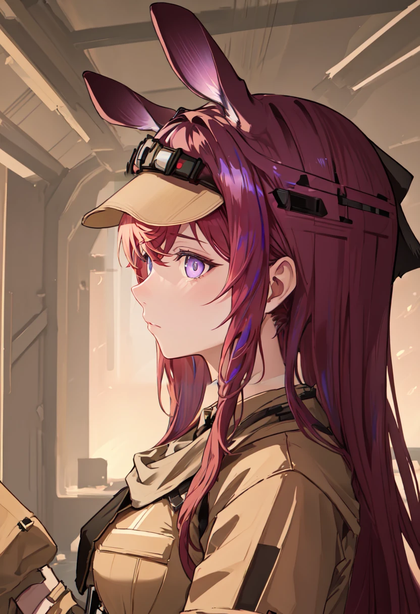 (safe:1.10), best quality, masterpiece, highres, solo, (ray_arknights:1.10), profile, from side, upper body, 9 <lora:ray_arknights:0.80>
