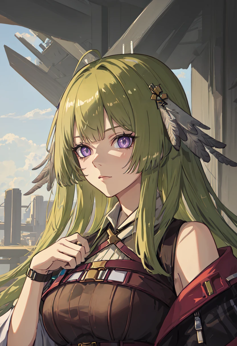 (safe:1.10), best quality, masterpiece, highres, solo, (poncirus_arknights:1.10), portrait, looking at viewer, 4 <lora:poncirus_arknights:0.80>
