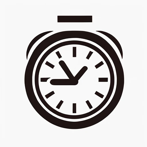 <lora:gmic_bptbv1-000014:1>,93icon\(93ic1\), a time bomb with a clock, with a white background, monochrome, no humans, window, black background, clock, roman numeral