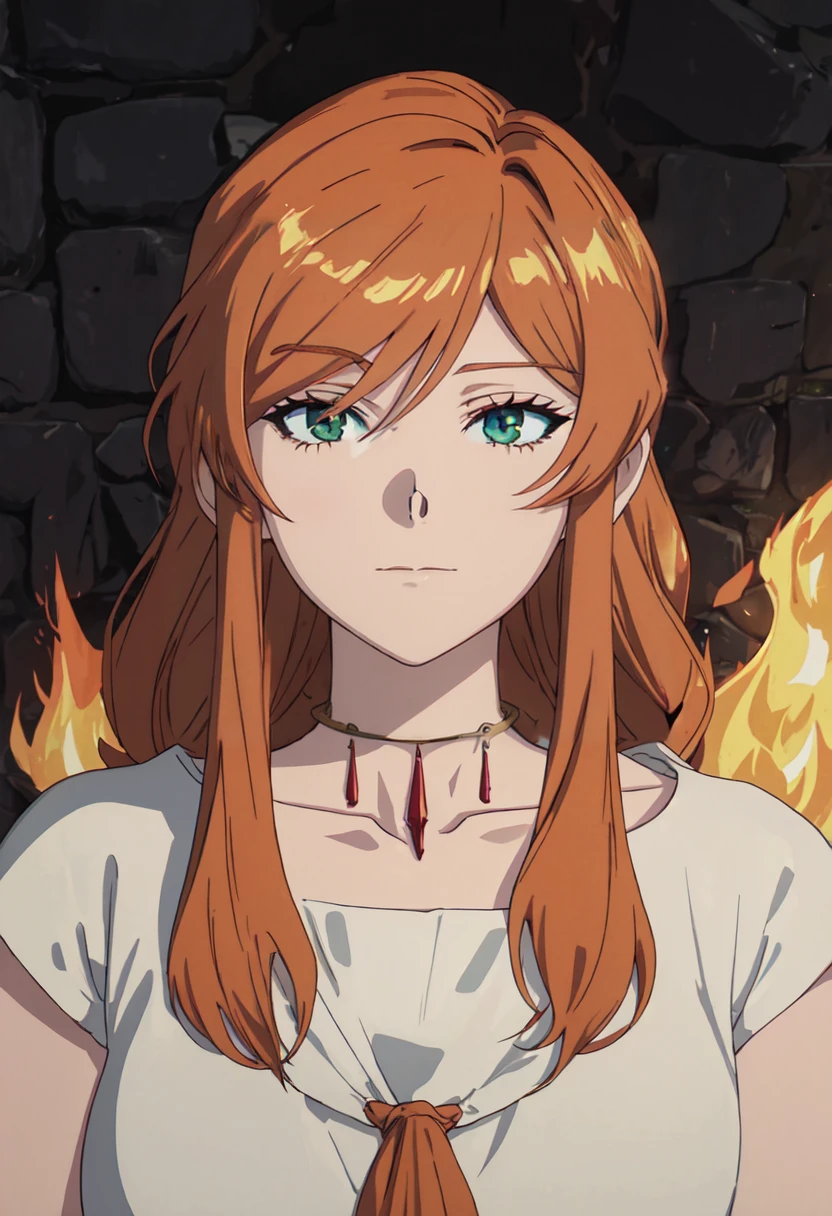 (safe:1.10), best quality, masterpiece, highres, solo, (flamme_sousounofrieren:1.10), portrait, looking at viewer, anime_style, 6 <lora:flamme_sousounofrieren:0.80>