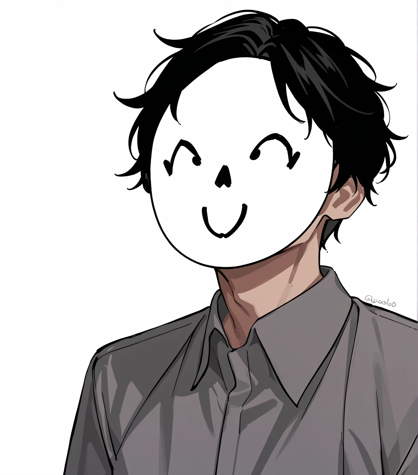 score_9, score_8_up, score_7_up, score_6_up, score_5_up, score_4_up, BREAK, cowboy shot, solo,
<lora:sensei-11:1>, senseidoodlemask, mask, black hair,