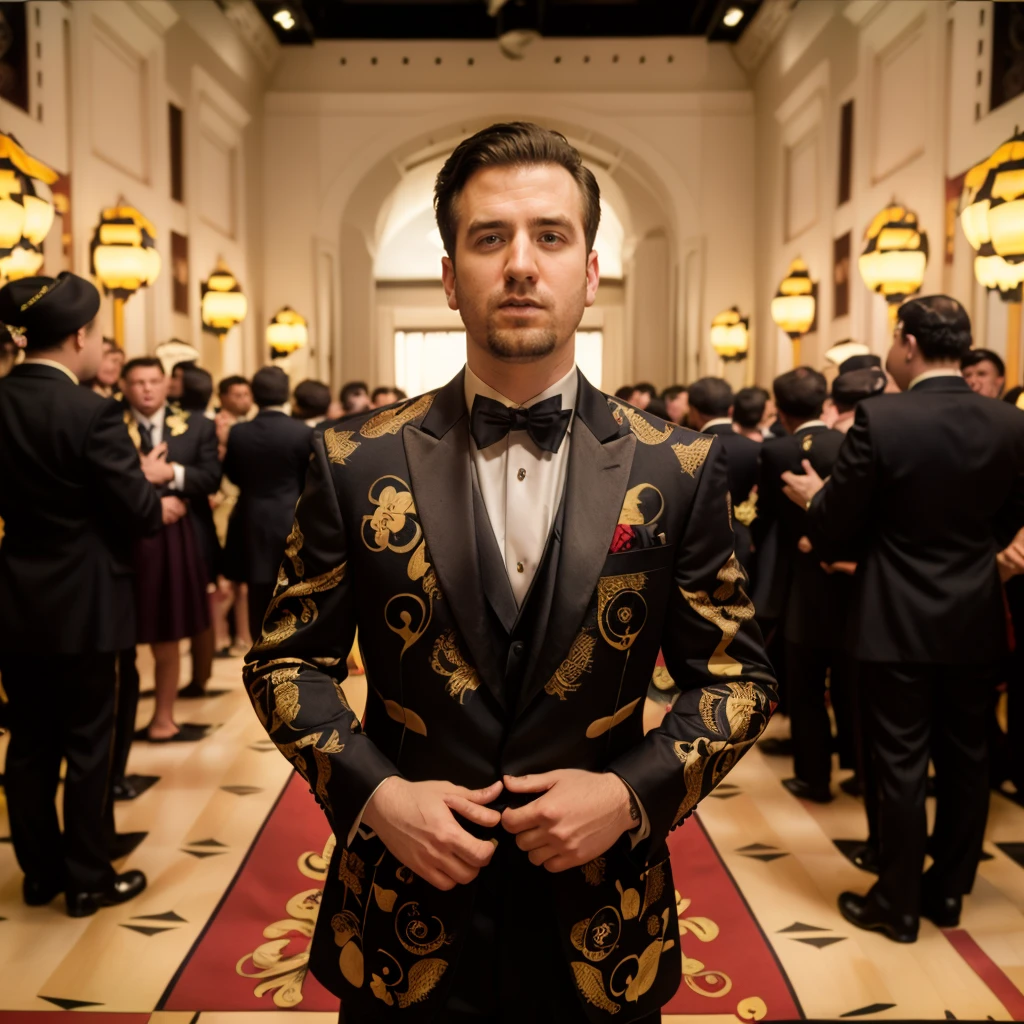 professional photography, portrait of loganhenderson person, in blade runner, still film, high resolution, 4k, photo by Sacha Goldberger,  <lora:loganhenderson_38700:1>