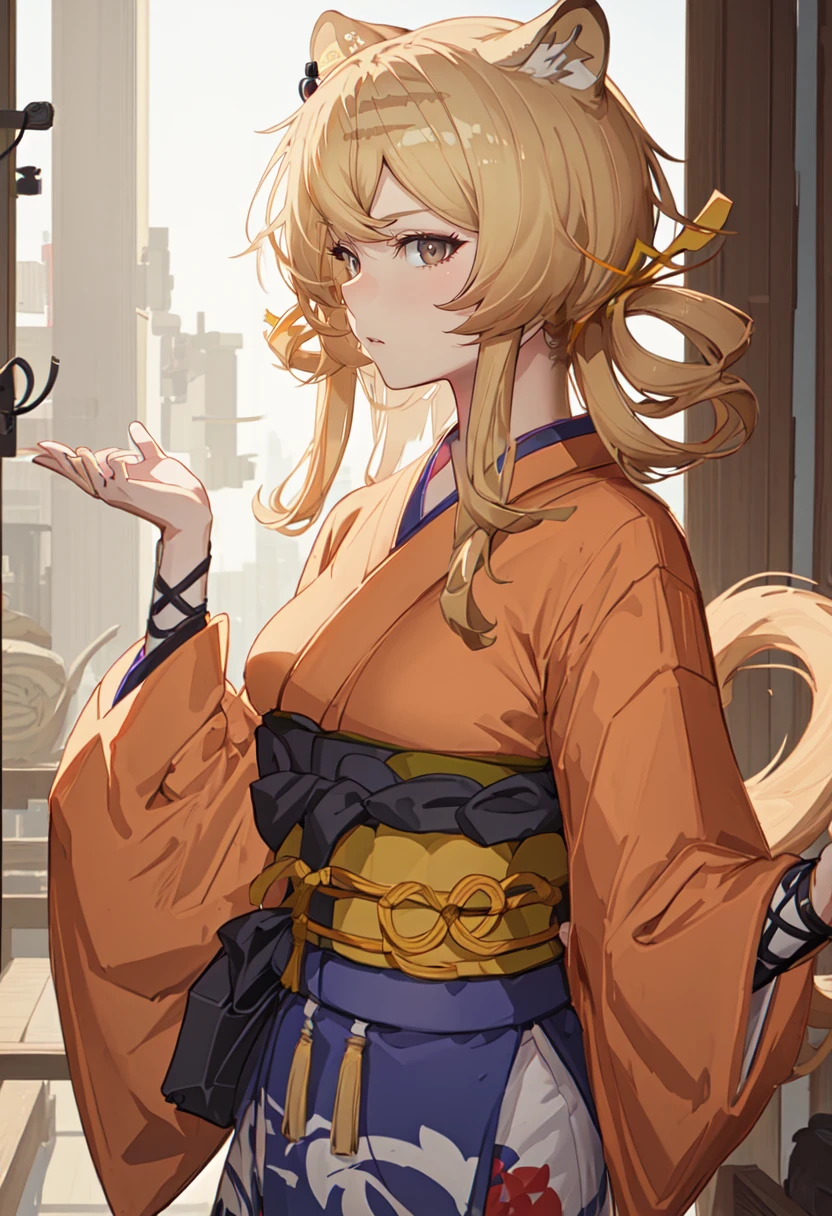 best quality, masterpiece, highres, solo, (du_yaoye_arknights:1.10), (yukata:1.30), (kimono:1.15), 14 <lora:du_yaoye_arknights:0.80>