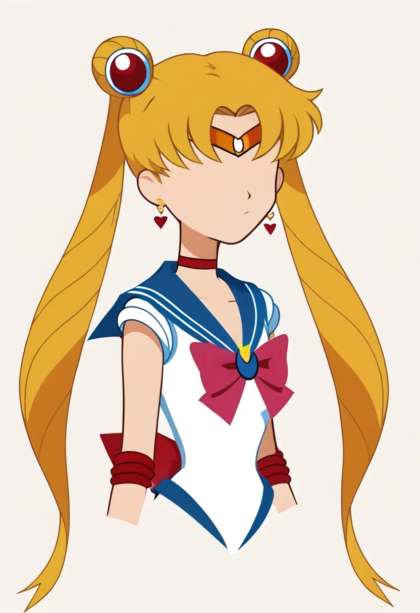 score_9, score_8_up, score_7_up, score_6_up, score_5_up, score_4_up <lora:PonyMinimalStyle:1> Minimalstyle, sailor moon, faceless female,  simple background, vector, flat colors, faceless, simple,