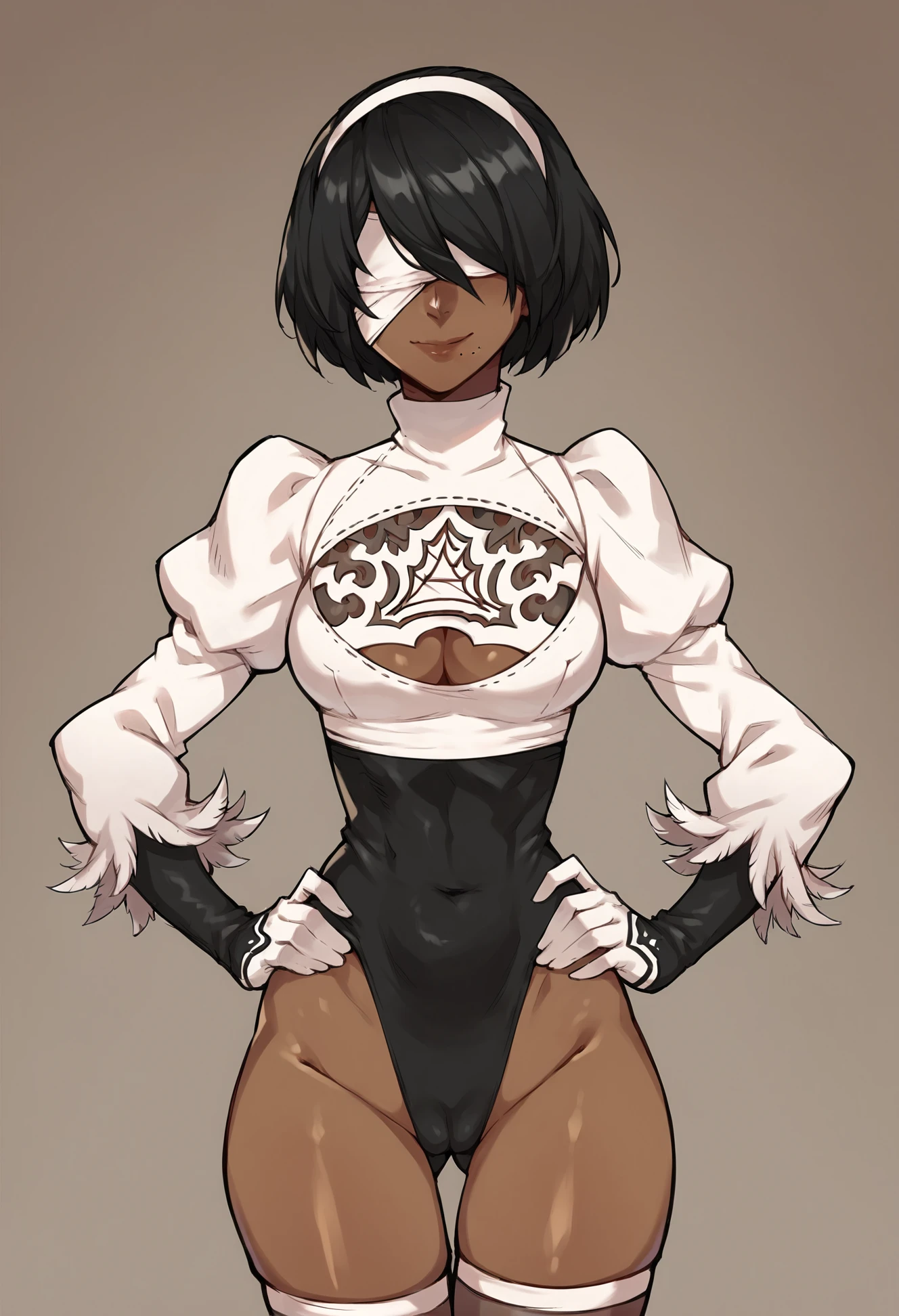 YoRHa Type P No.2 (2P) | Character LoRA (NieR) | Pony