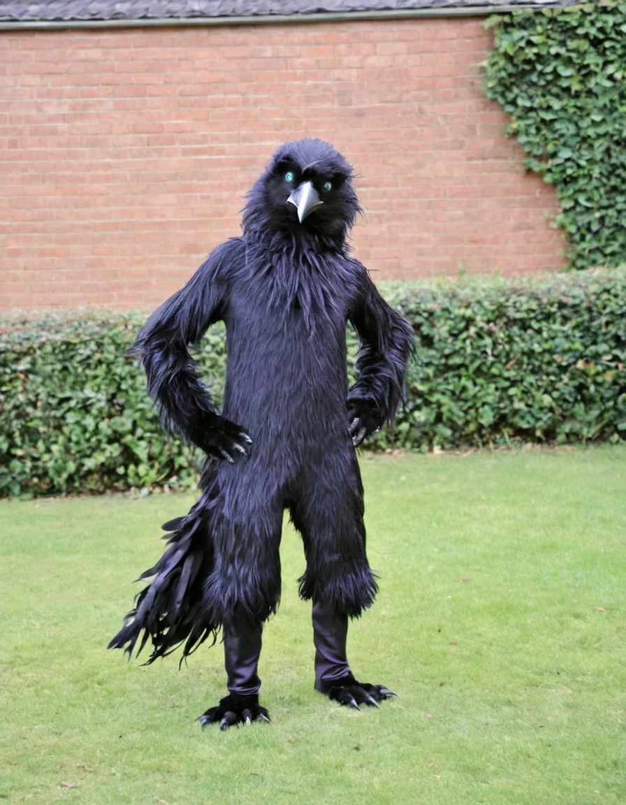 FurryCos, standing, Crow