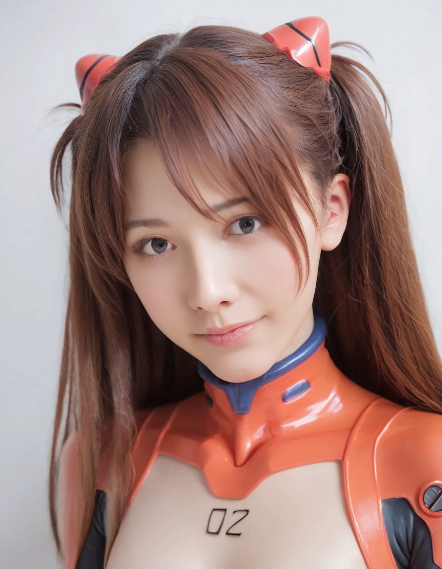 [score_9, score_8_up, score_7_up, best quality, masterpiece, source_anime::0.8], photo, [:natural skin, detailed skin, depth of field, eye focus:0.5]
1girl, [:Japanese:0.3], [souryuu asuka langley, neon genesis evangelion::0.3], evangelion plugsuit, friendly, smile, close up,