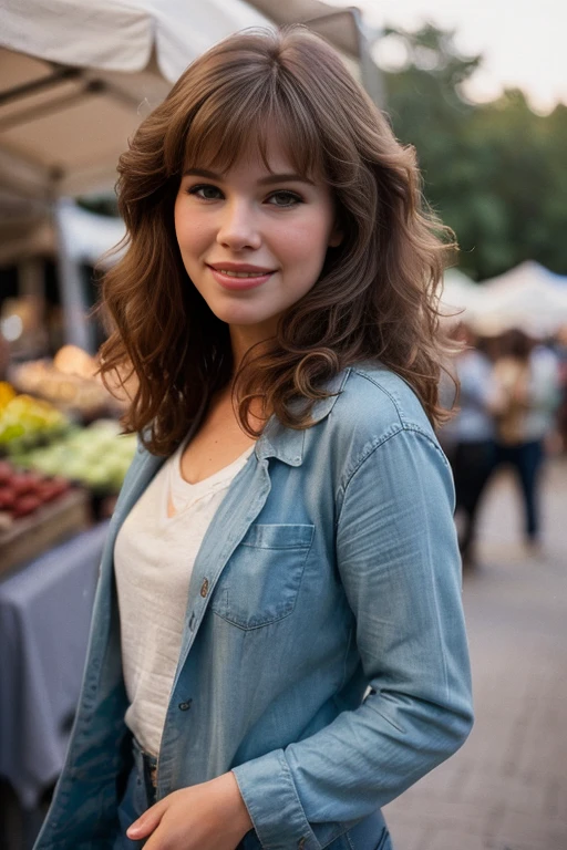 BonB1aTTXV1B,
a beautiful woman posing for masterpiece photo in casual streetwear, (1980s streetwear), (big smile), (street market setting:1.3), (curly hair with bangs:1.2), 
(professional photo shooting), (high buget photo), (extremely detailed skin), (flawless skin), (model pose), (highly detailed facial features),
(perfect color grading), (High-quality textures and materials), (perfect setup and environments:1.9), (accurate light and shadow effects), (perfect visual quality),
(natural light), (high quality photography), (intricate details), (8k), (HDR), (sharp focus), (medium view:1.2),  (dark atmosphere:1.2)