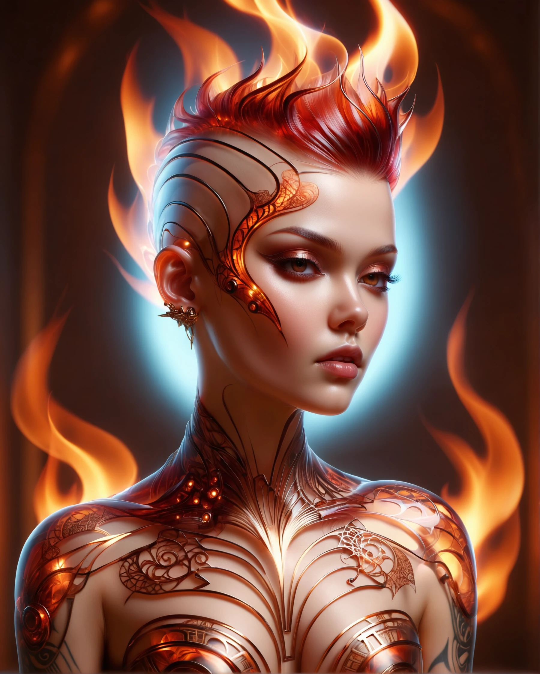 Transparent Red by Dever [SDXL]
