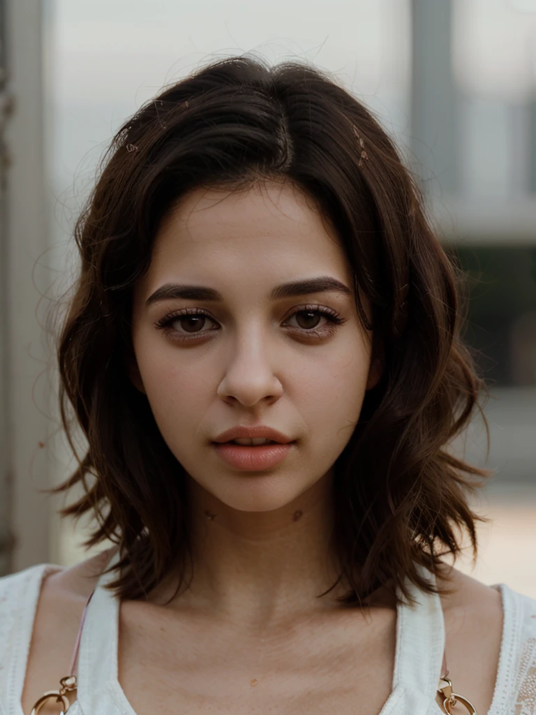 A beautiful n40m1s woman, 1girl,solo,looking at viewer,brown hair,black hair,brown eyes,parted lips,lips,eyelashes,portrait,realistic,nose,soft lighting, professional Photography, Photorealistic, detailed, RAW, analog, sharp focus, 8k, HD, high quality, masterpiece<lora:n40m1s:1.0>